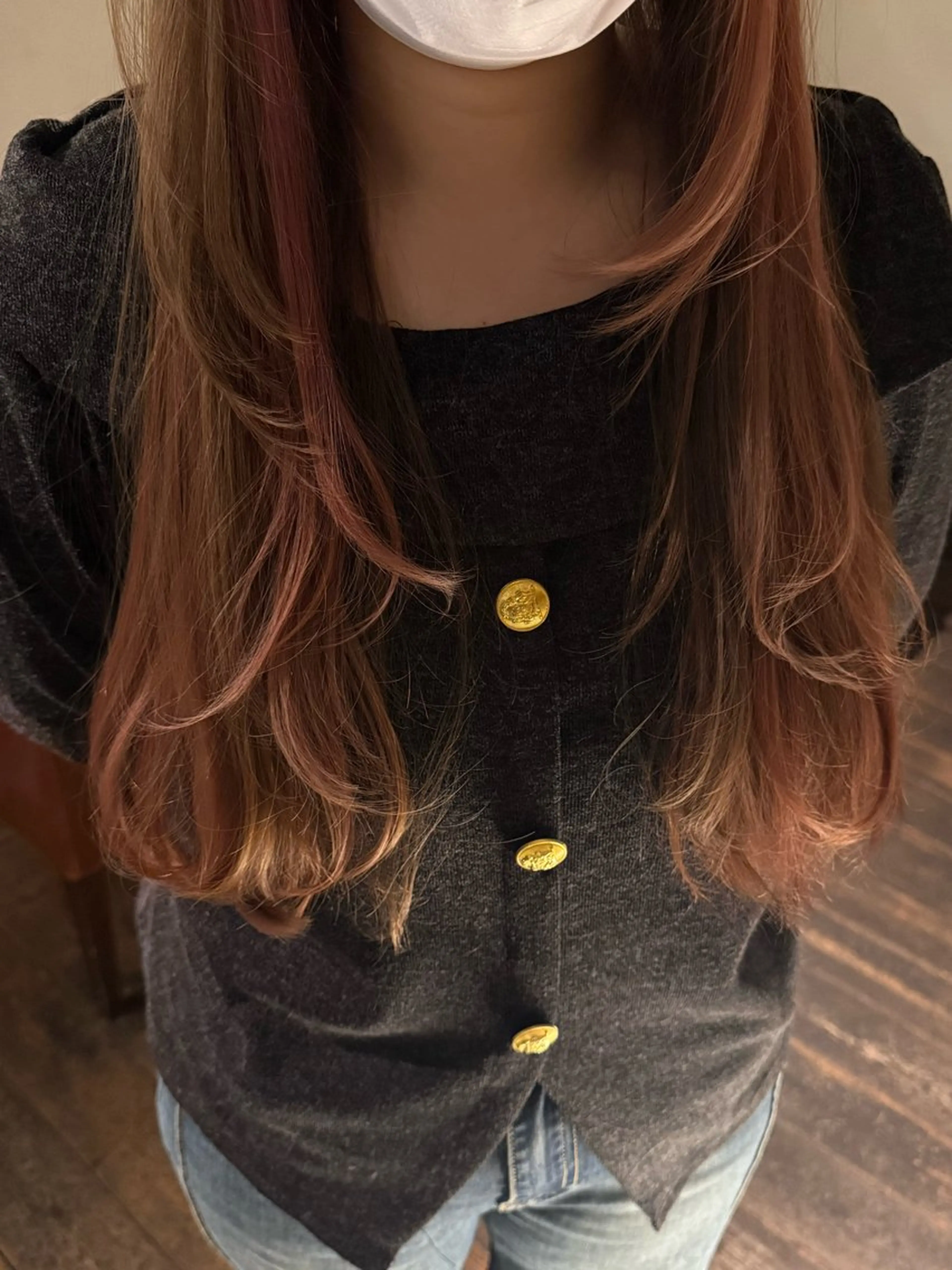 ロング 大石 優衣のヘアスタイル