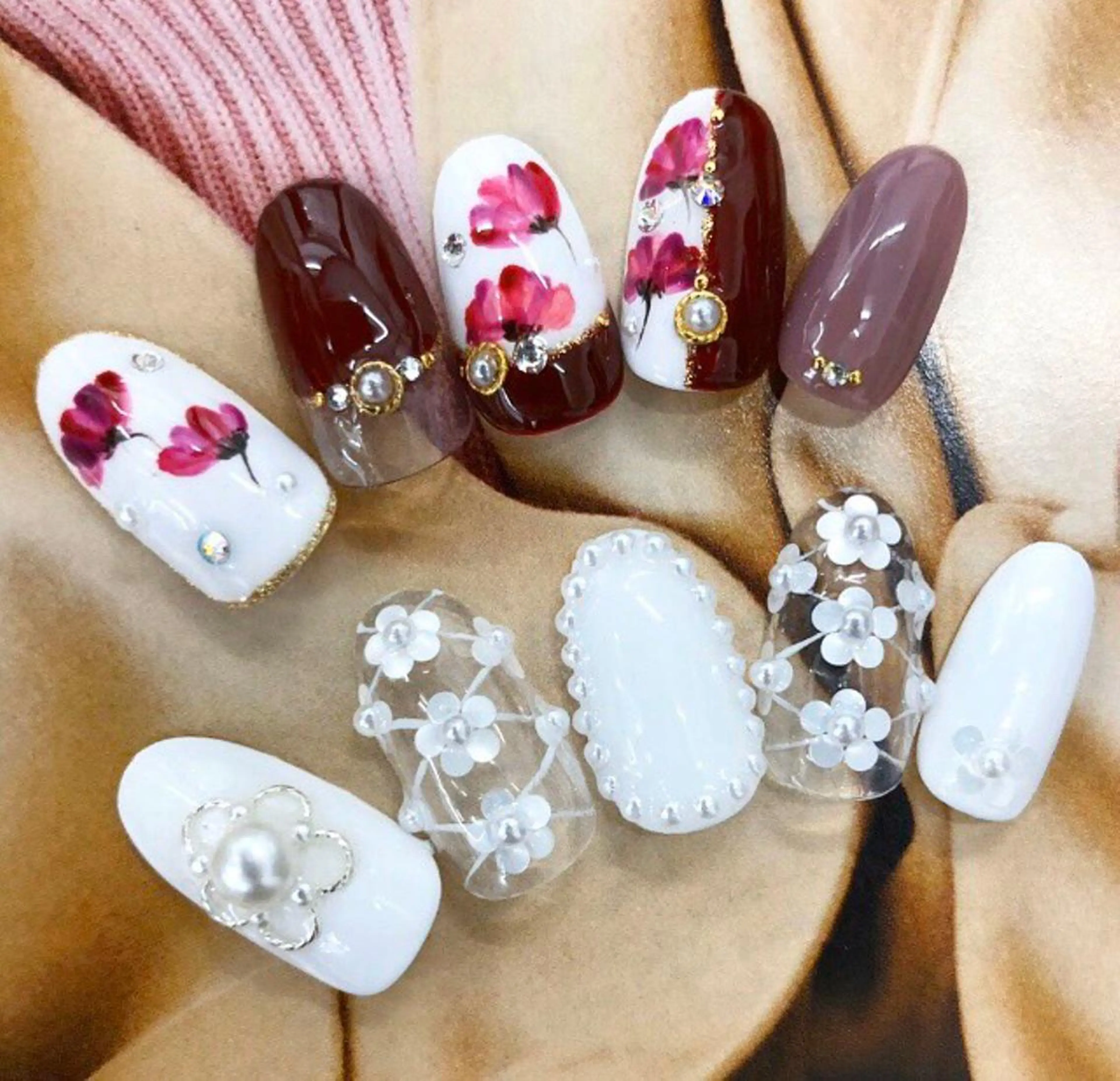 ネイル 冬ネイル Minami 🍓のネイルデザイン