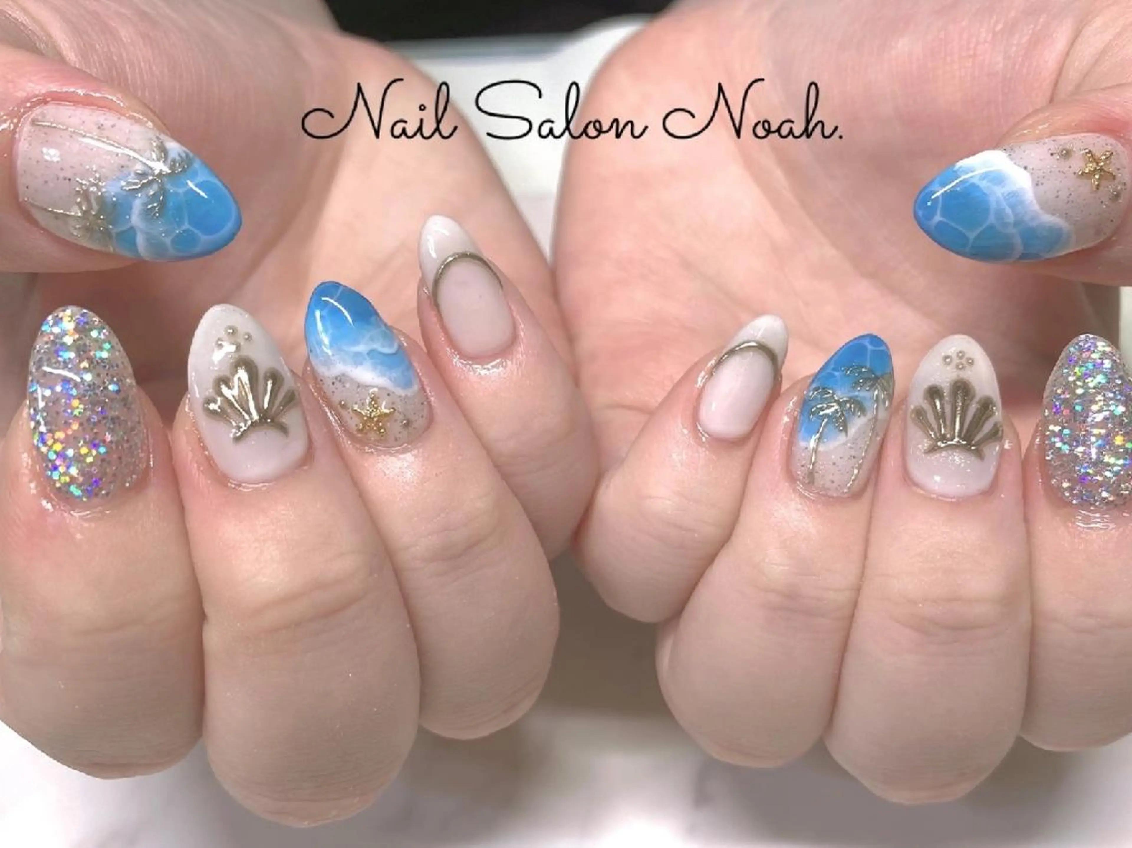 ネイル 持ち込み ハンドネイル Nail Salon Noah所属・Nail Salon Noah.のネイルデザイン