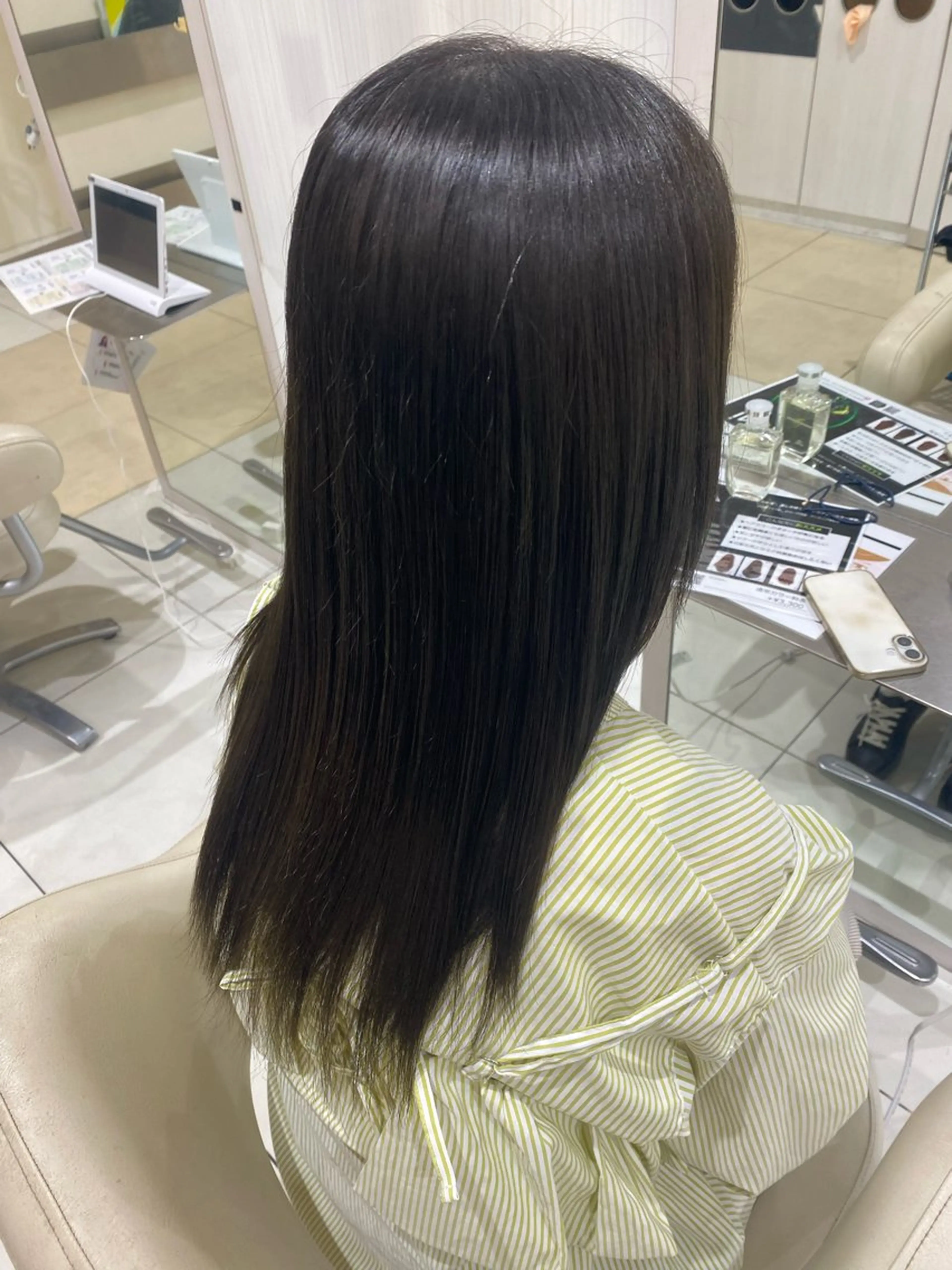 ロング カラー 中山 愛美莉のヘアスタイル