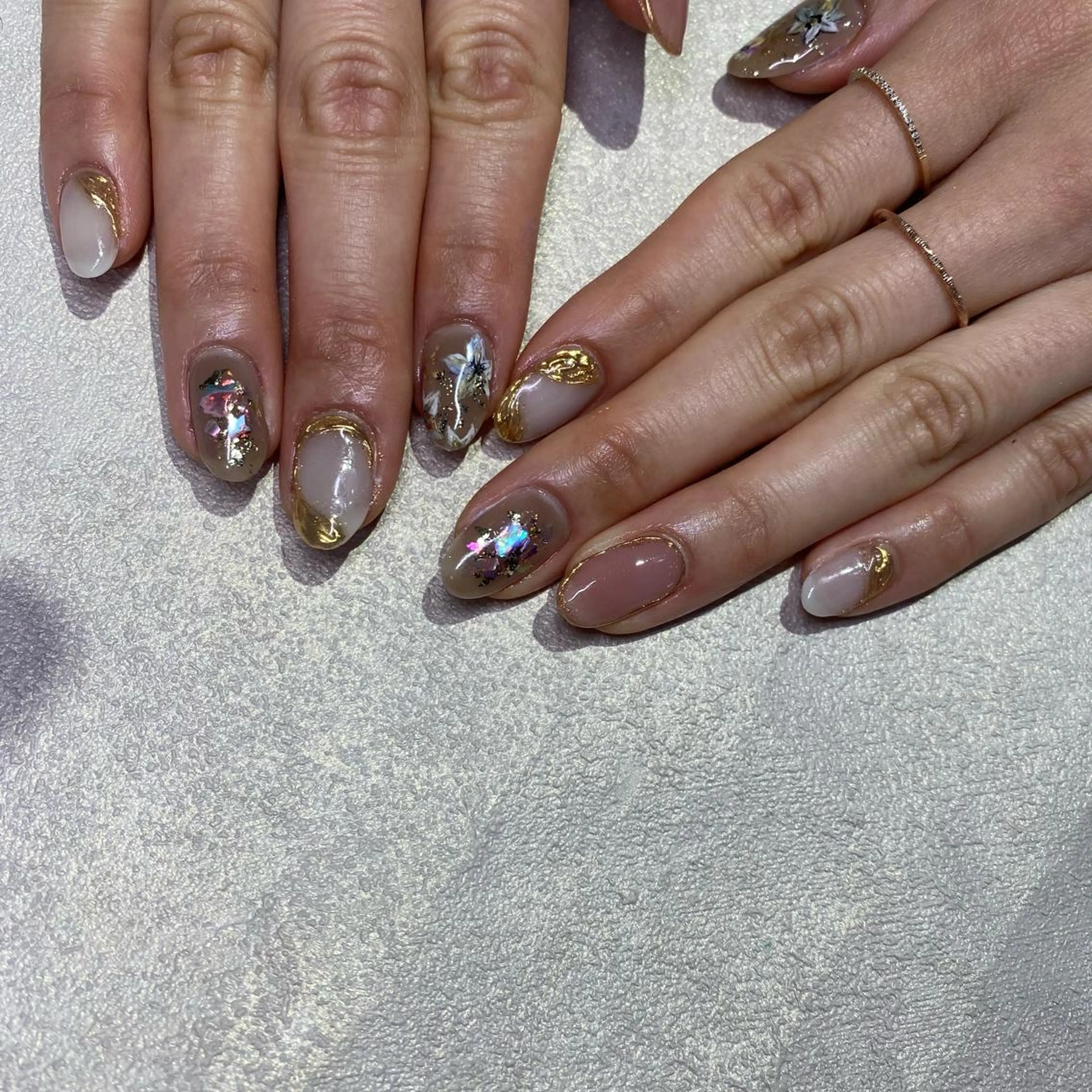 ネイル Amber21.所属・Nagahama Akariのネイルデザイン