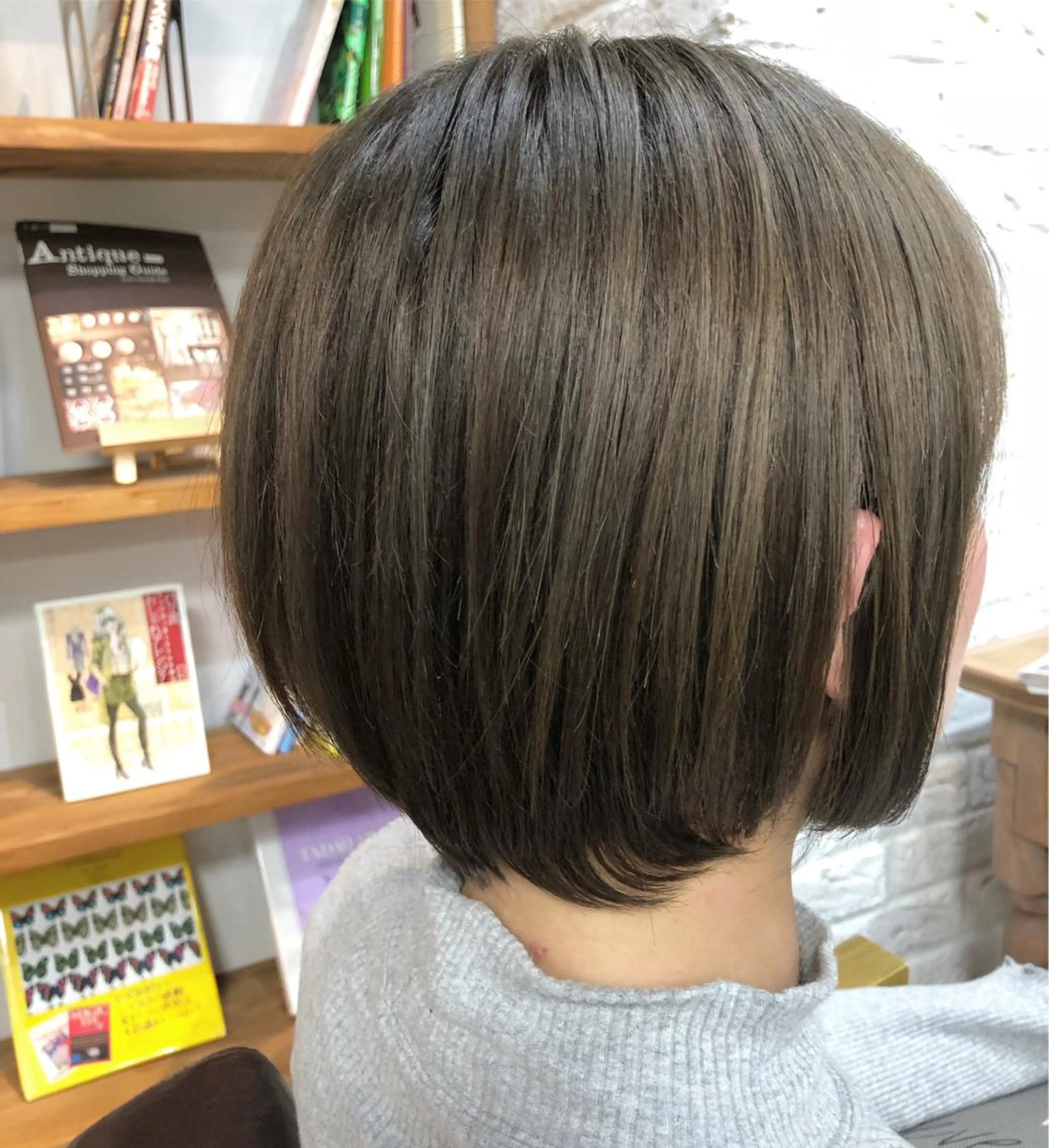 ショート カラー ヘアアレンジ ショートヘア カット トリートメント 遠藤 拓馬のヘアスタイル