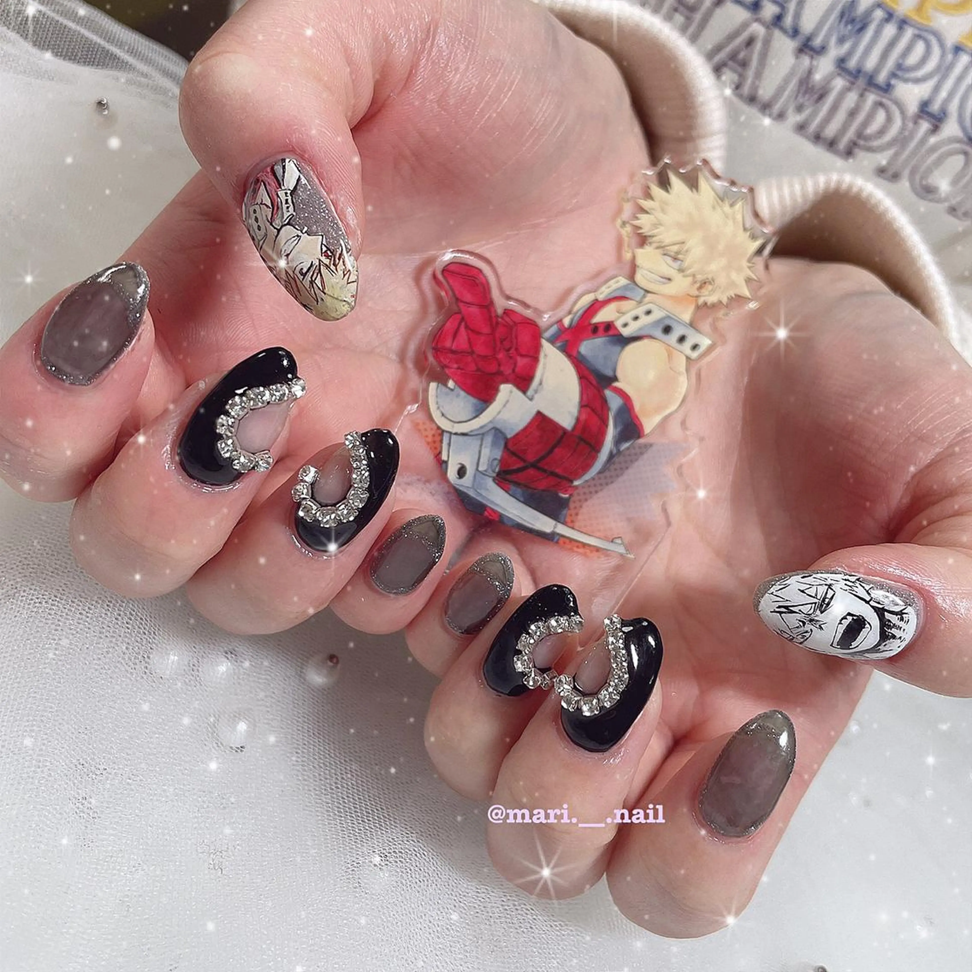 ネイル 🎀 Mayu 🎀痛ネイルのネイルデザイン