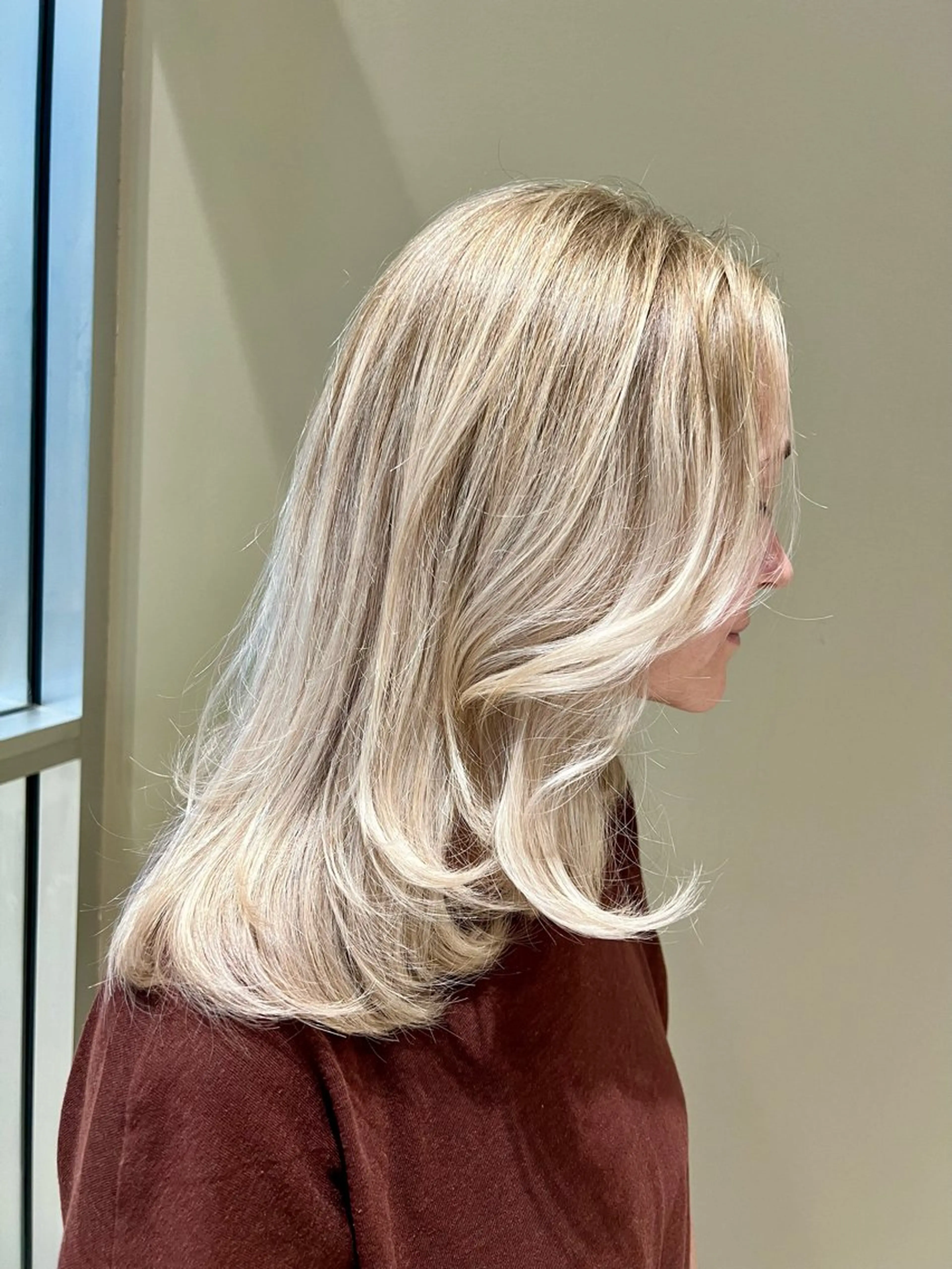 ミディアム 舟橋 瑞稀のヘアスタイル