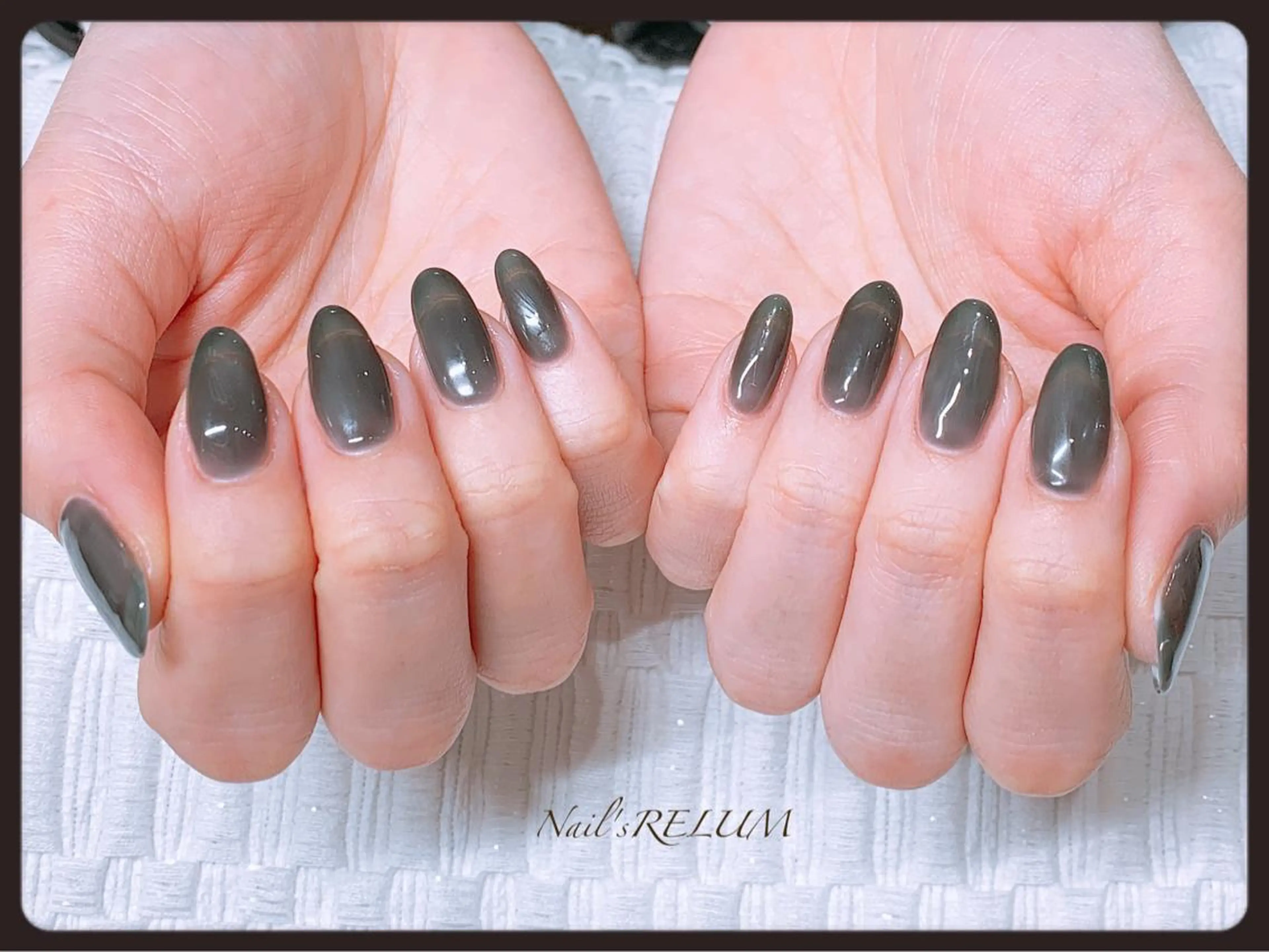 ネイル ワンカラーネイル THECOLORS所属・近貞 莉奈のネイルデザイン