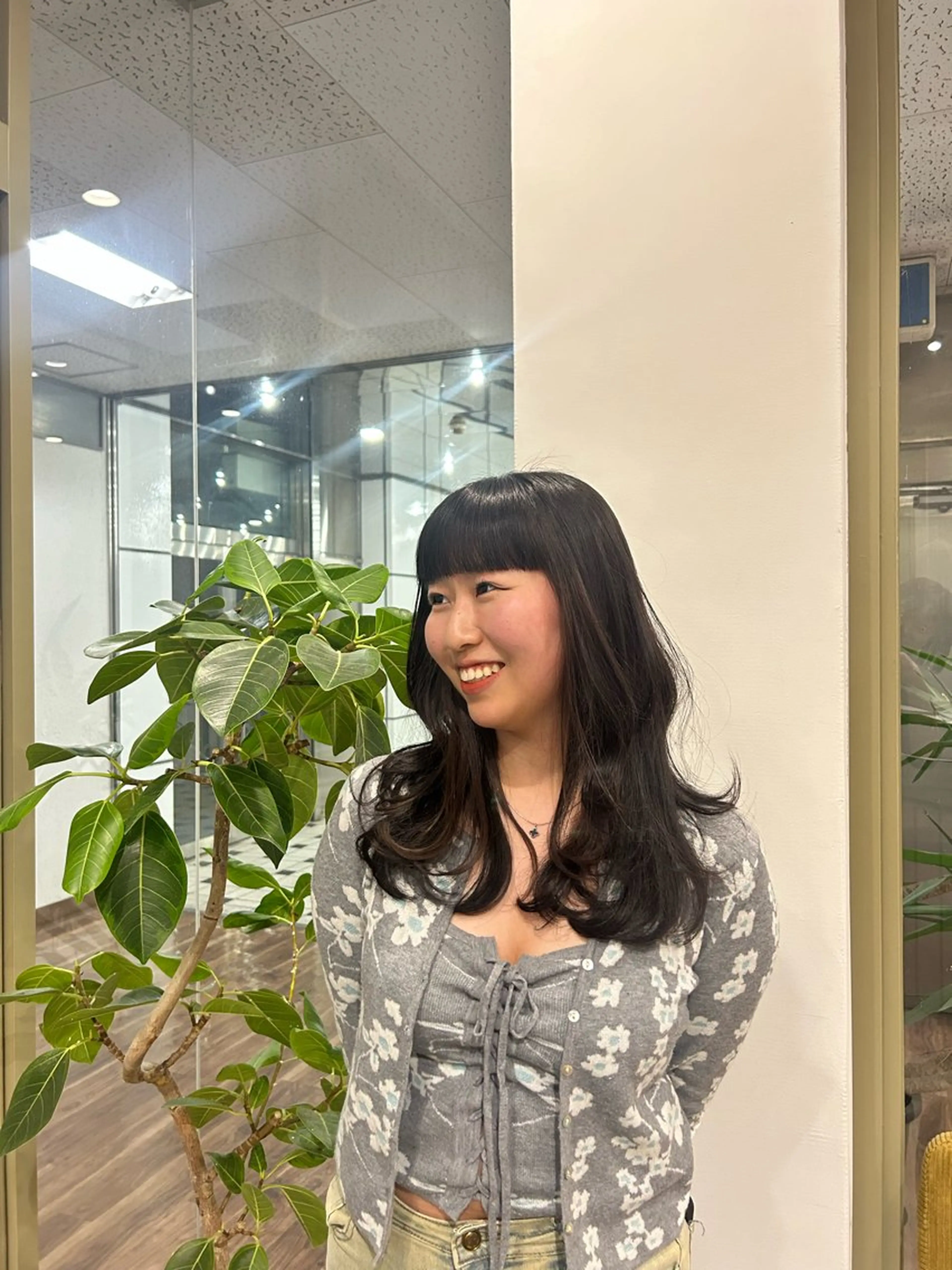 ロング ブリーチモデル/栄/ さあらのヘアスタイル