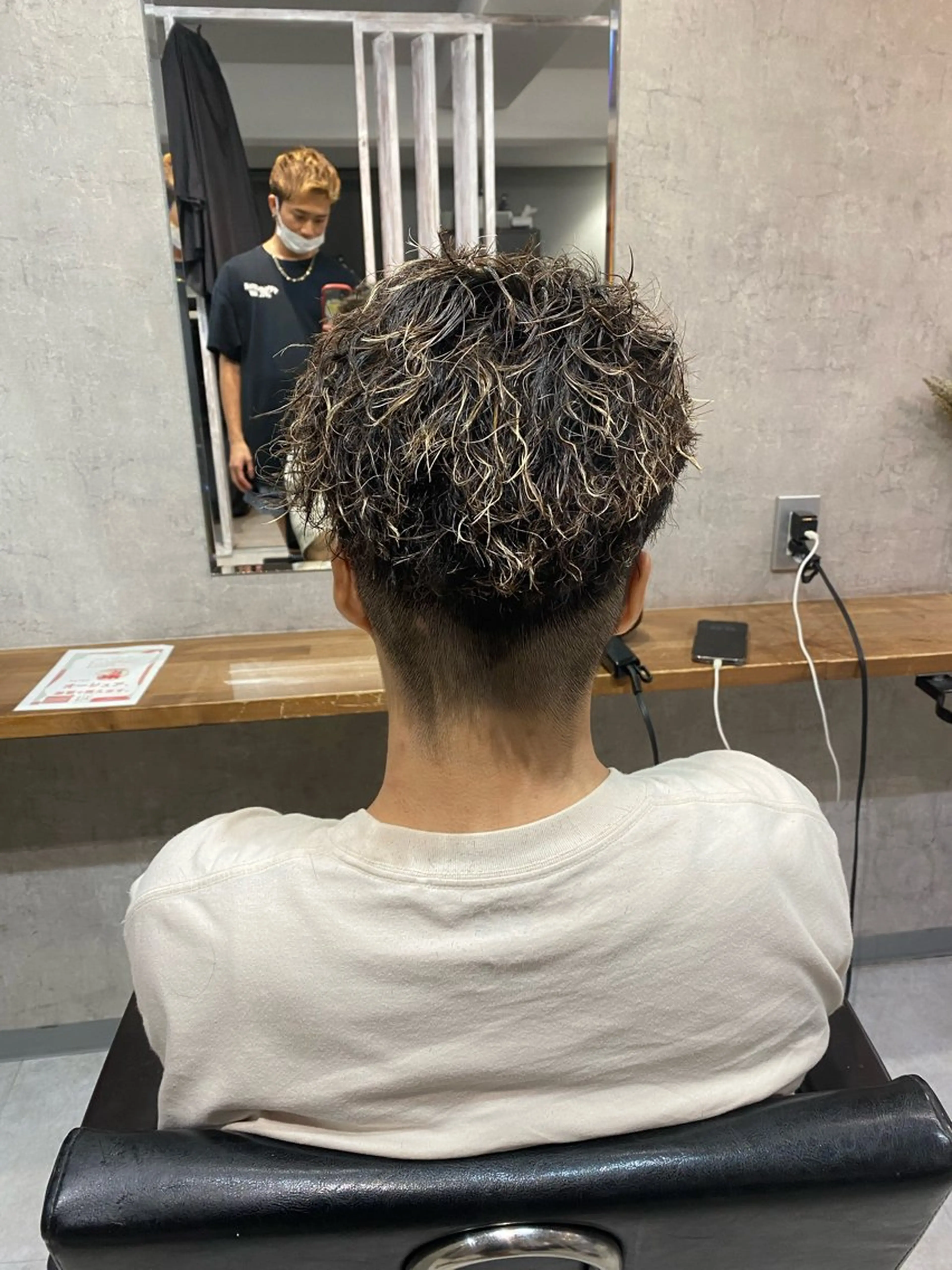 ショート カラー パーマ メンズ メンズパーマ カット パーマ 🐉『メンズ美容師』 吉田龍星🐉のヘアスタイル