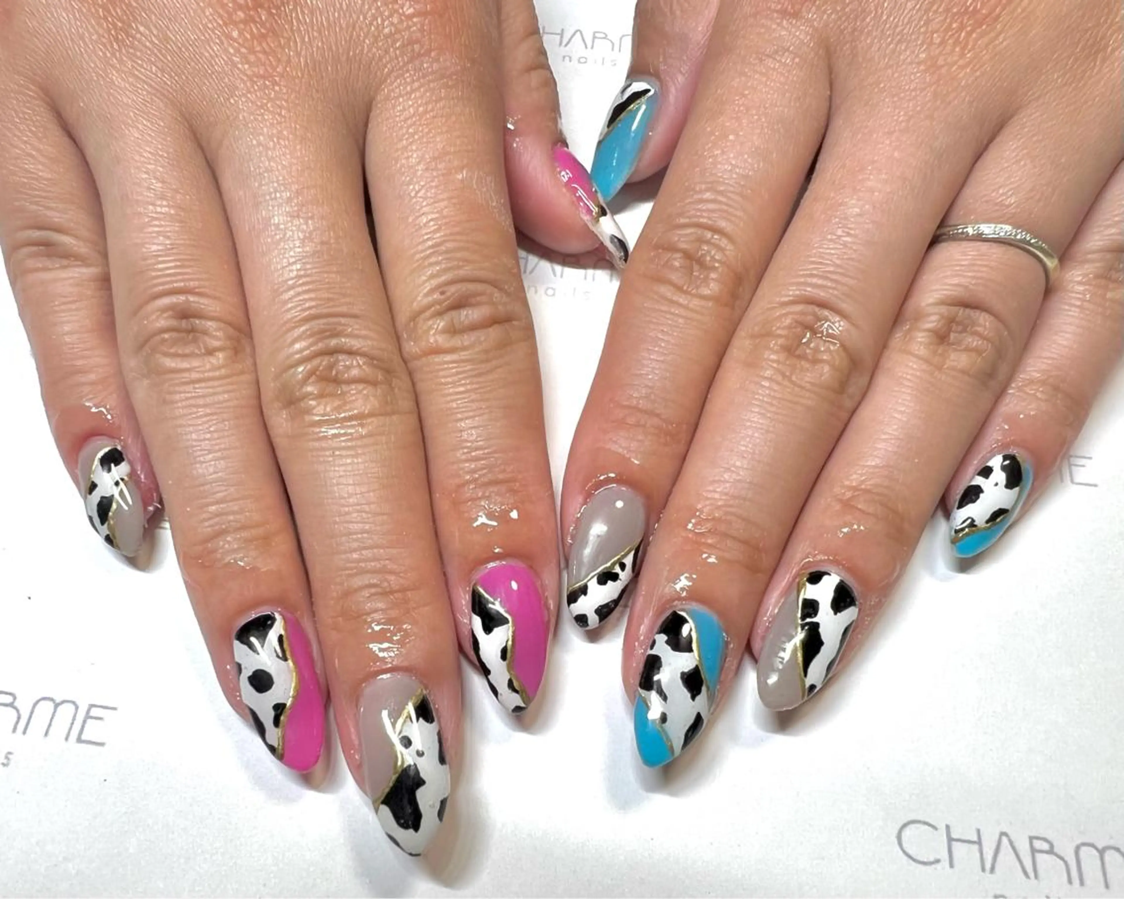 ネイル アートネイル ハンドネイル CHARME 🤎〔RINA〕のネイルデザイン