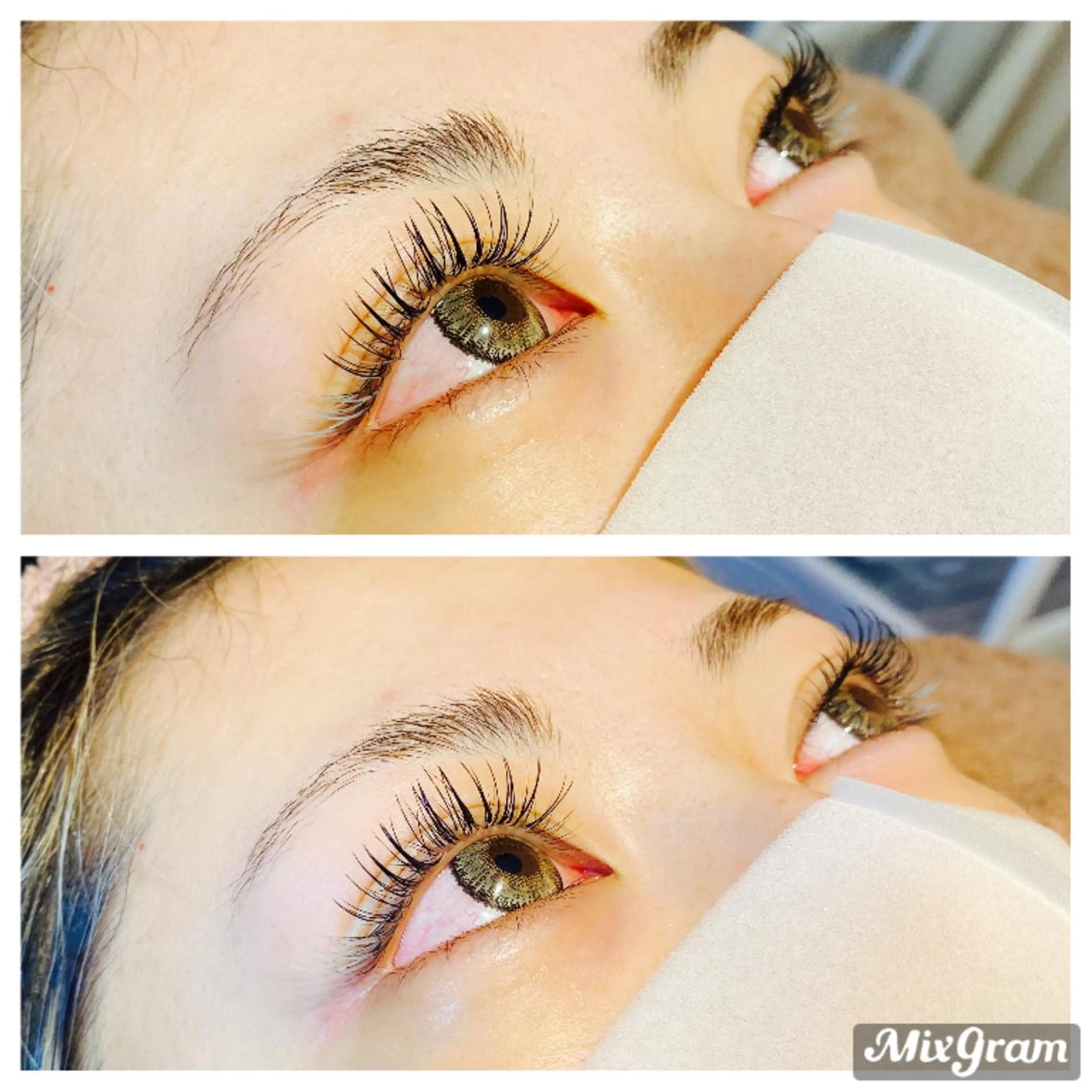 マツエク・マツパ フラットラッシュ beauty＆eyelush　RADIANCE所属・manaka .Tのマツエク・マツパデザイン