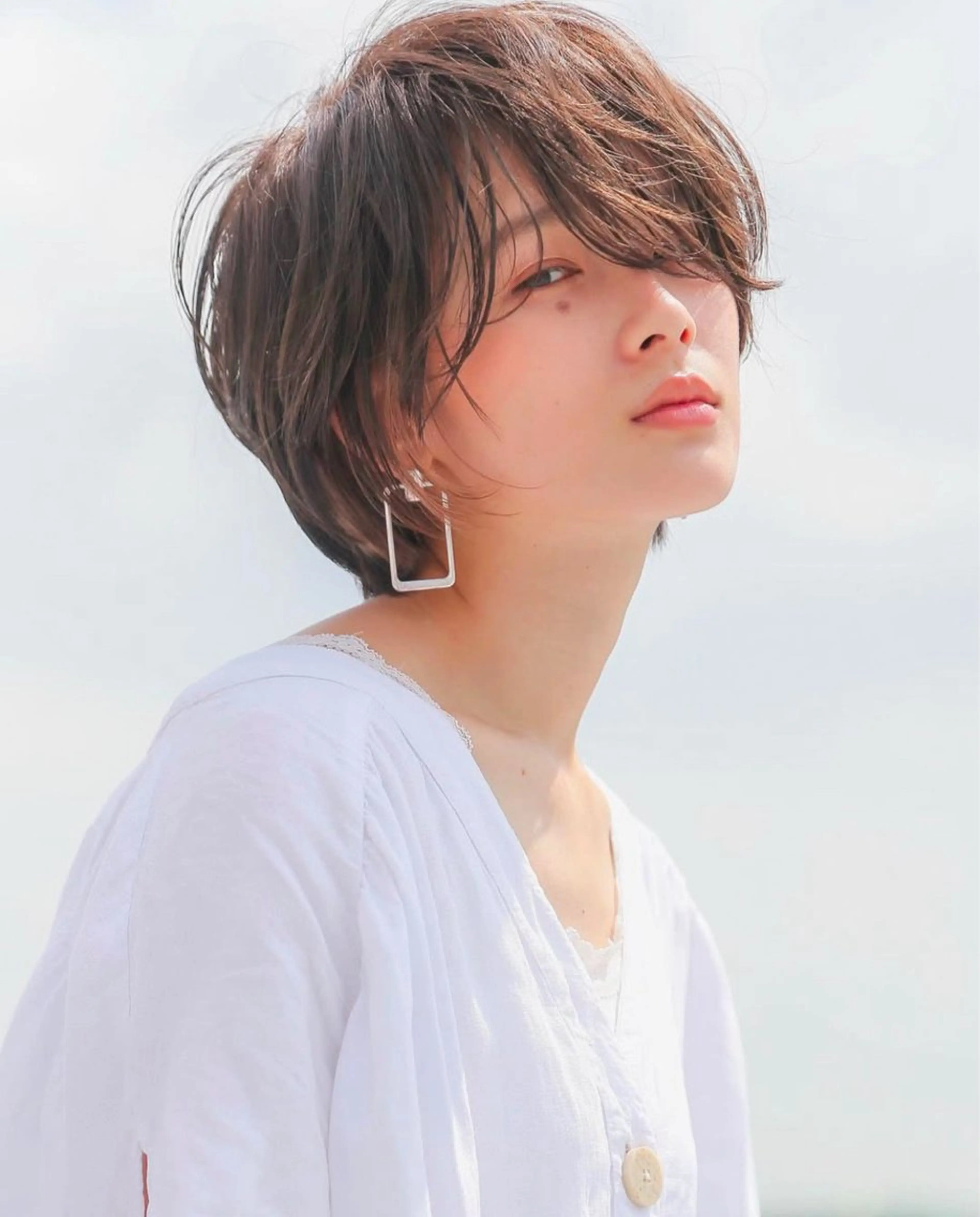 ショート 菊地 万佐久のヘアスタイル