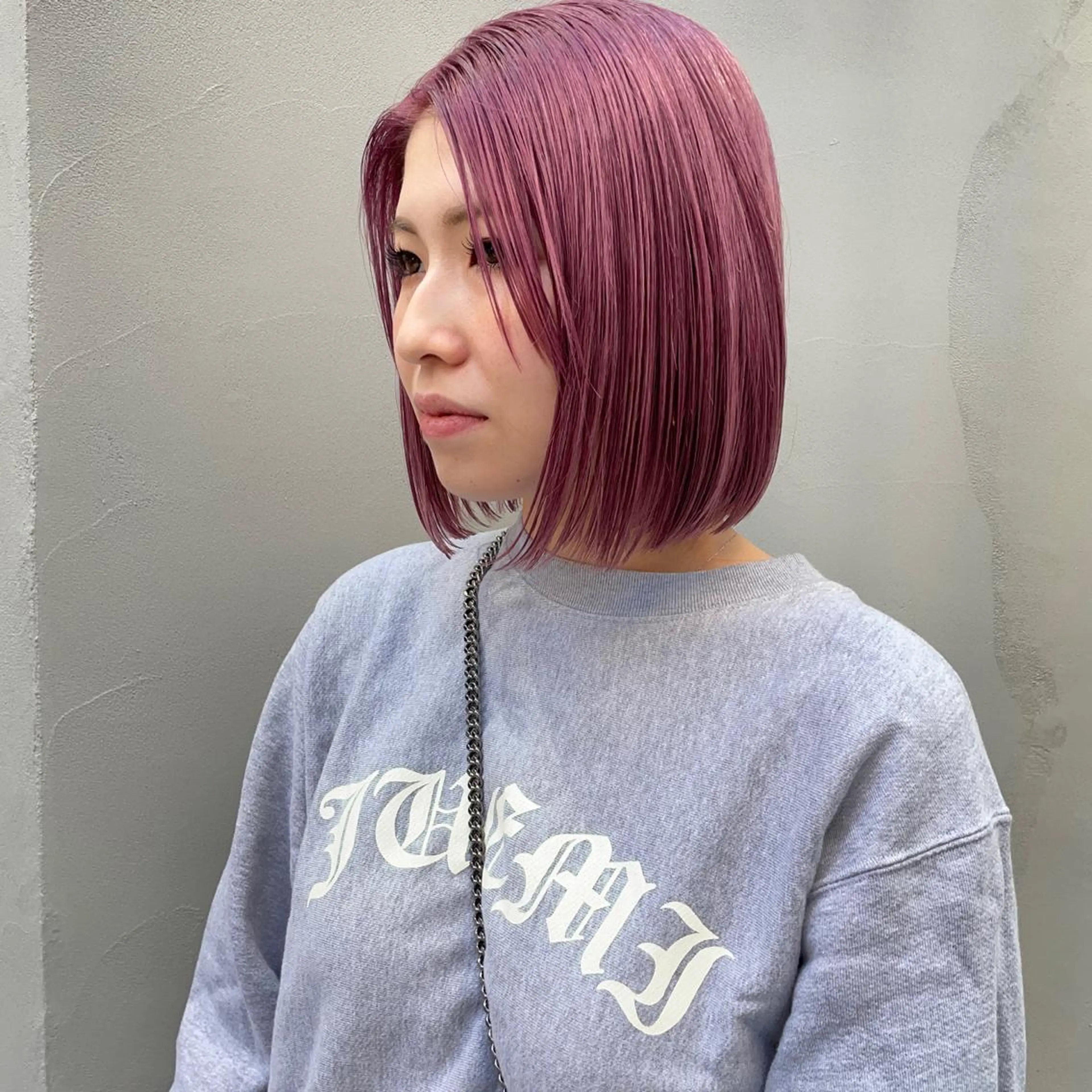 ミディアム カラー カット ヘアカラー トリートメント 小濱 拓也のヘアスタイル