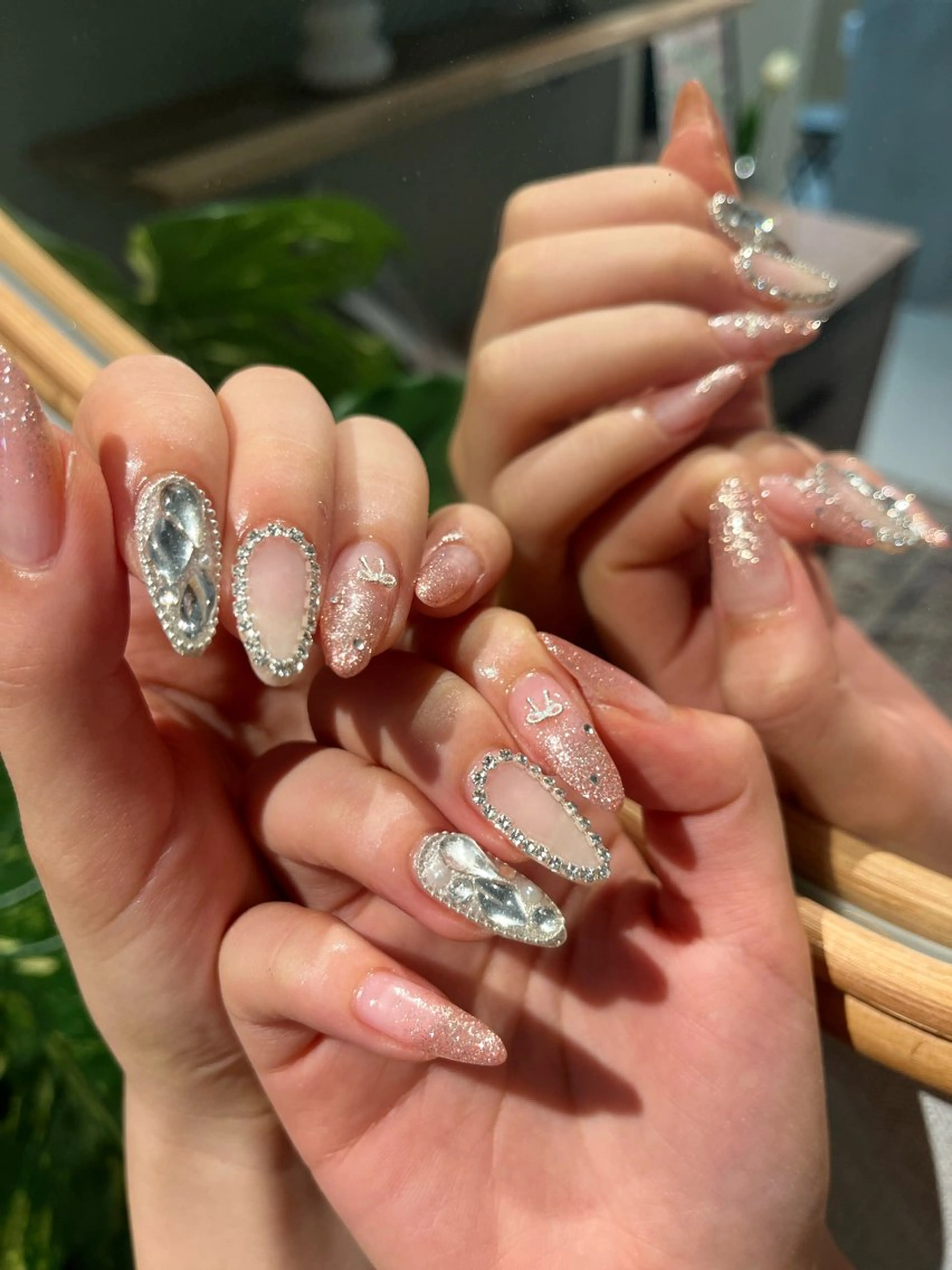 🩵平日11-16限定🩵【ソフトジェルオフ無料‼️】持ち込みデザイン90分コース⸜( ◜◝ )⸝の写真