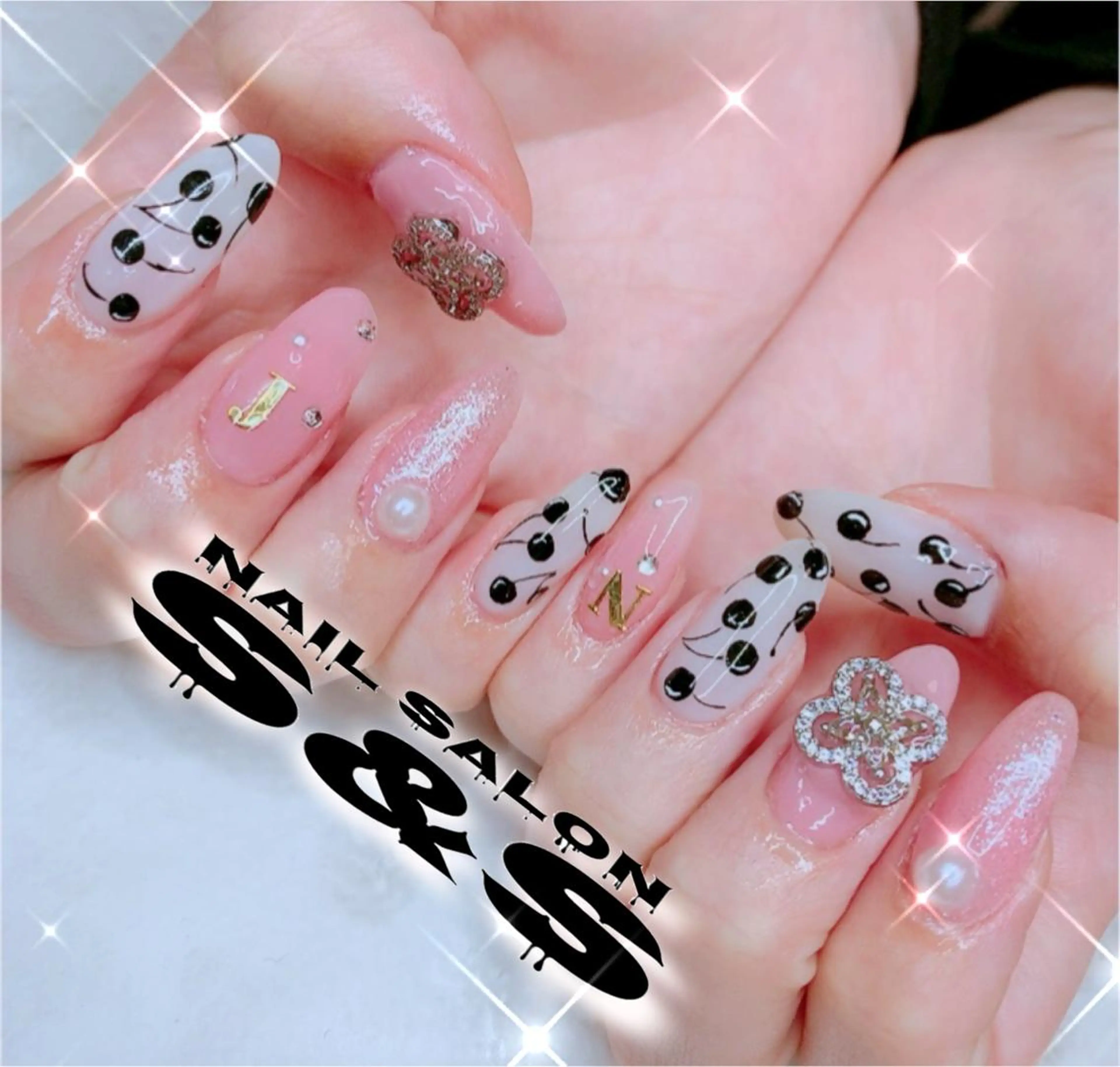 ネイル 長さ出し メンズネイル 持ち込み スカルプネイル S&S 村田小百合のネイルデザイン