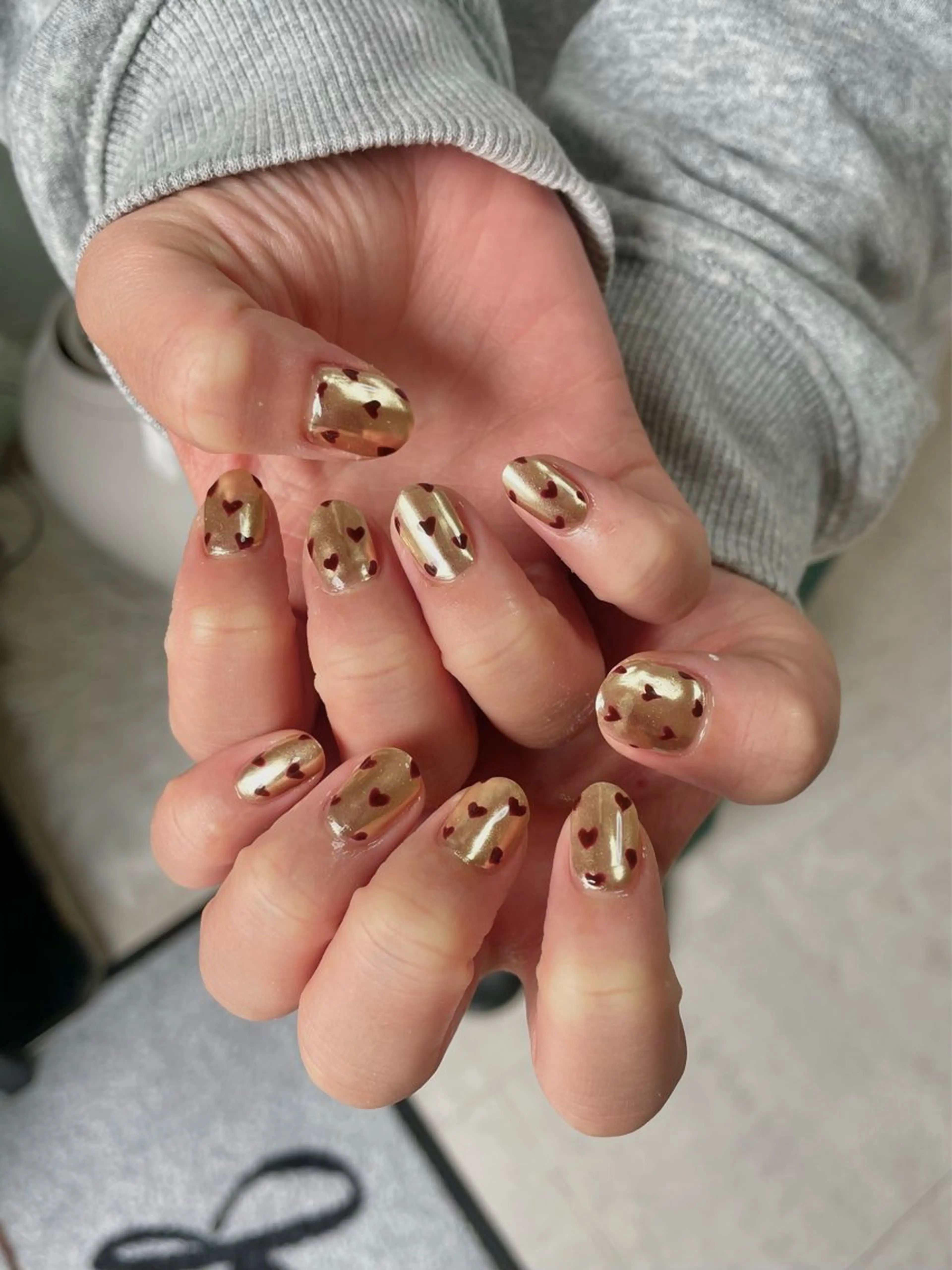 ネイル アートネイル 冬ネイル クリスマス RISA joie nailのネイルデザイン