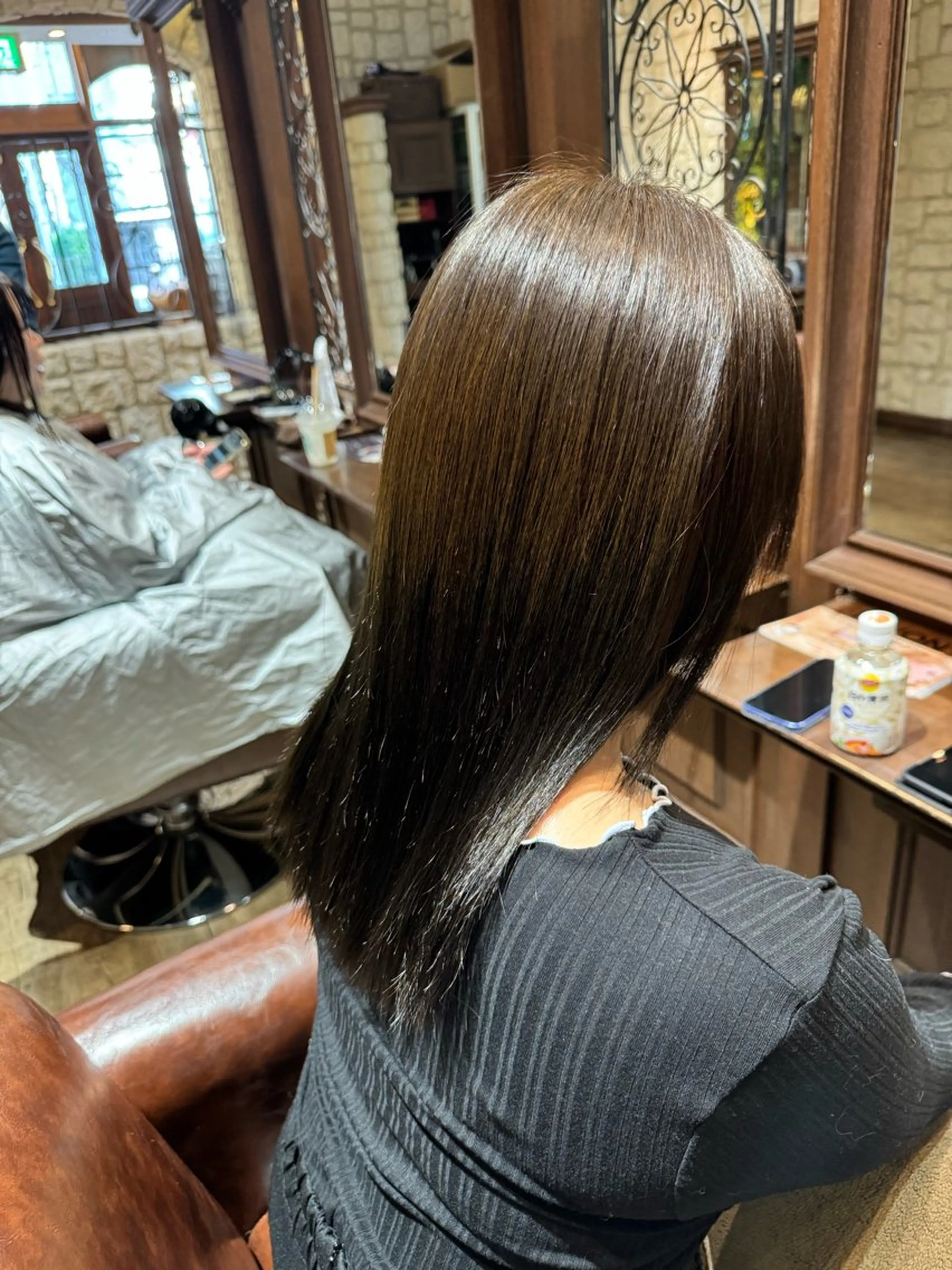 カラー ベージュカラー オリーブベージュ ヘアカラー オノ ソウイチロウ/ ブリーチ/パーマのヘアスタイル