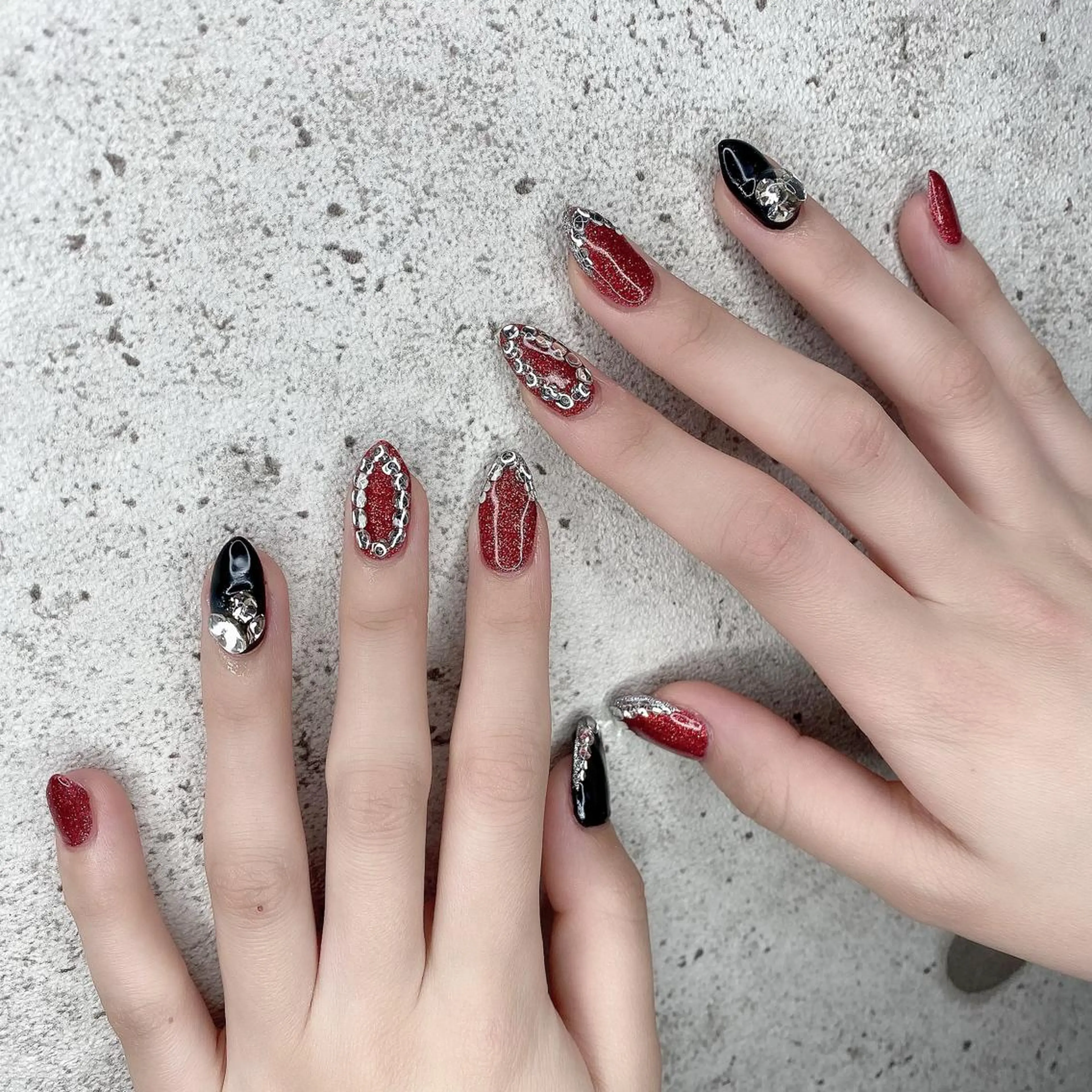 セミロング カラー パーマ ヘアアレンジ メンズ キッズ ネイル マツエク・マツパ ジェルネイル パラジェル Salon Ｋのネイルデザイン