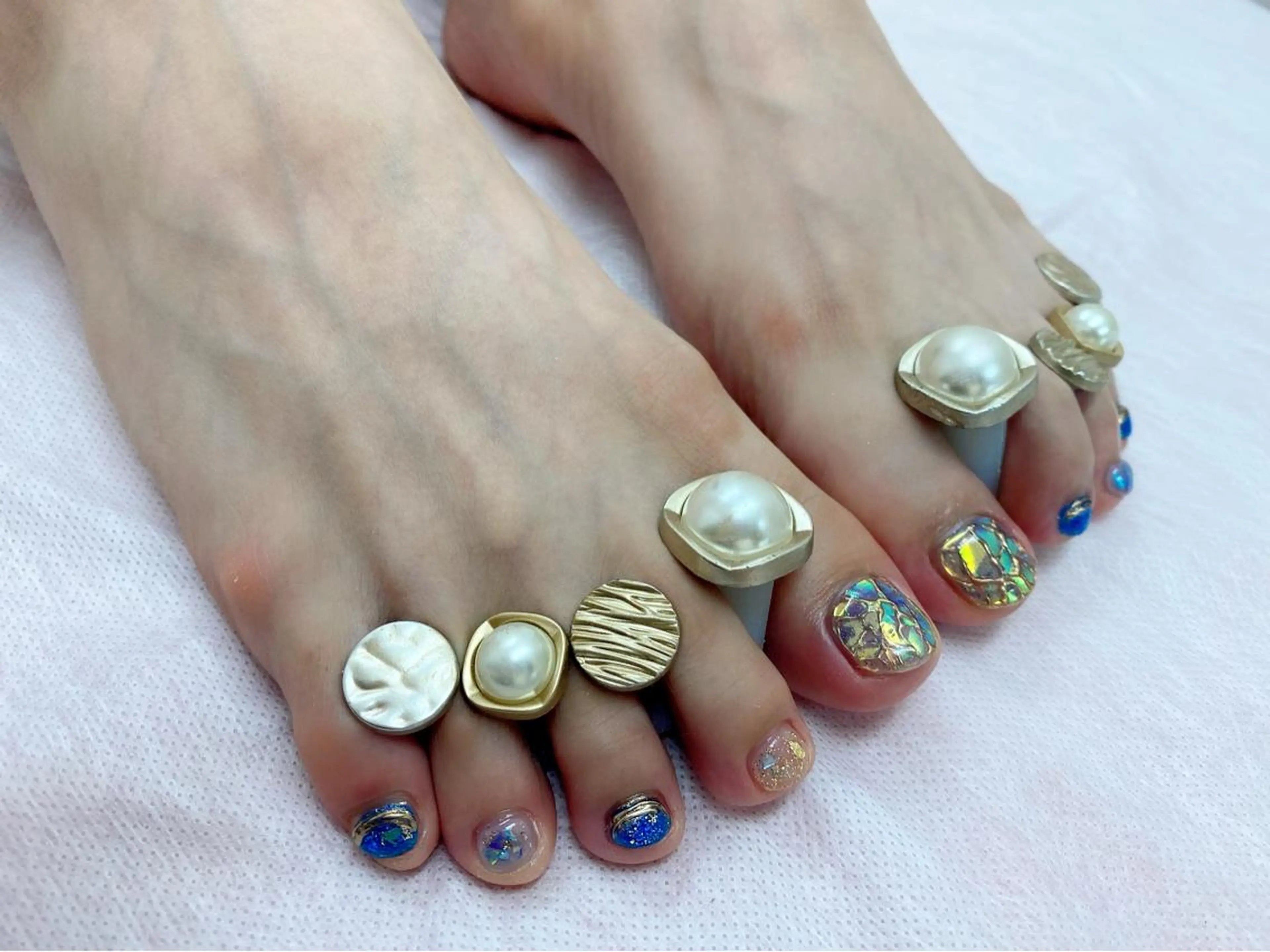 ネイル フットネイル 持ち込み フットネイル 武藤 千裕のエステ・リラクイメージ