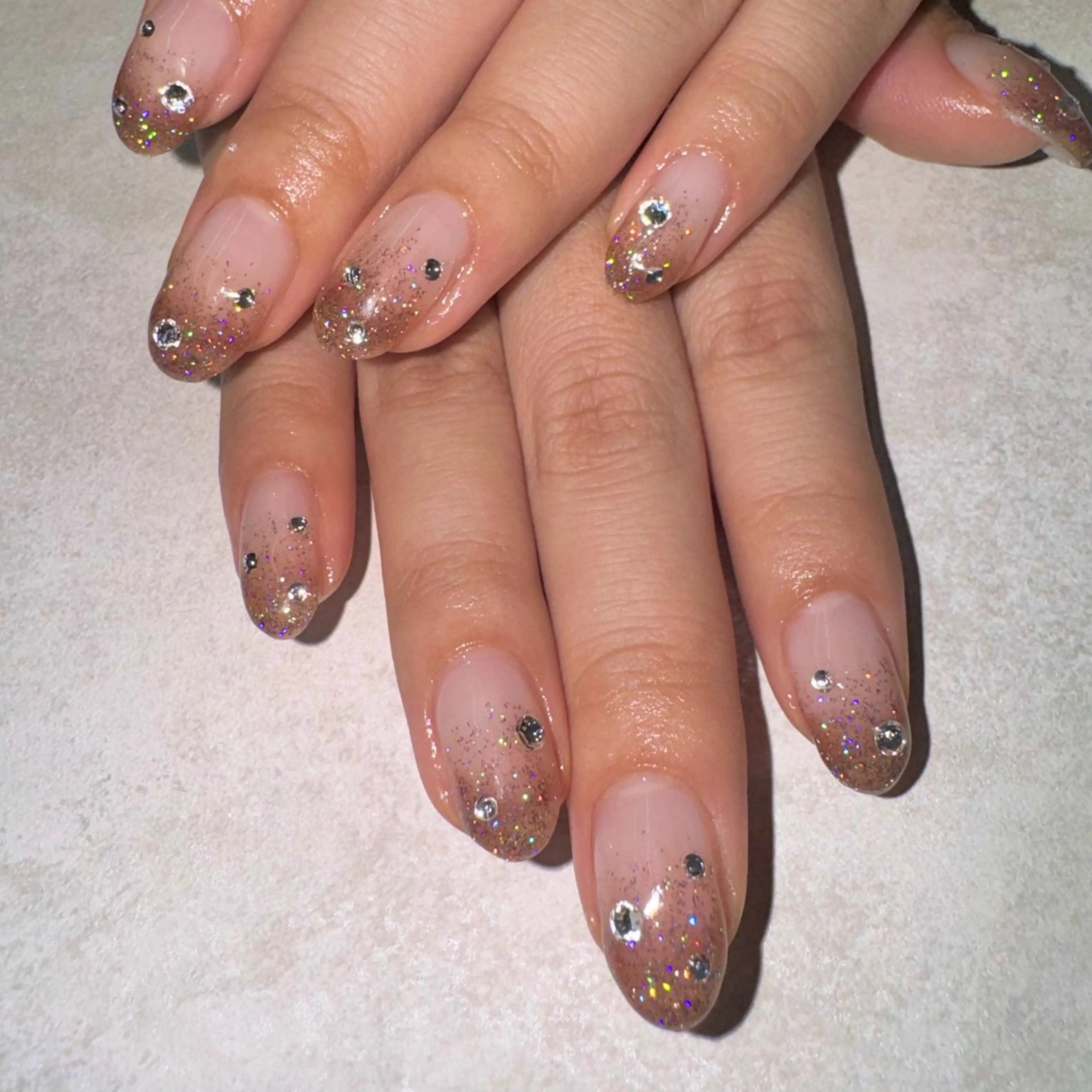 ネイル キラキラネイル Nail Sant Esperanza by SALON DE やす所属・Sant Esperanzaのネイルデザイン