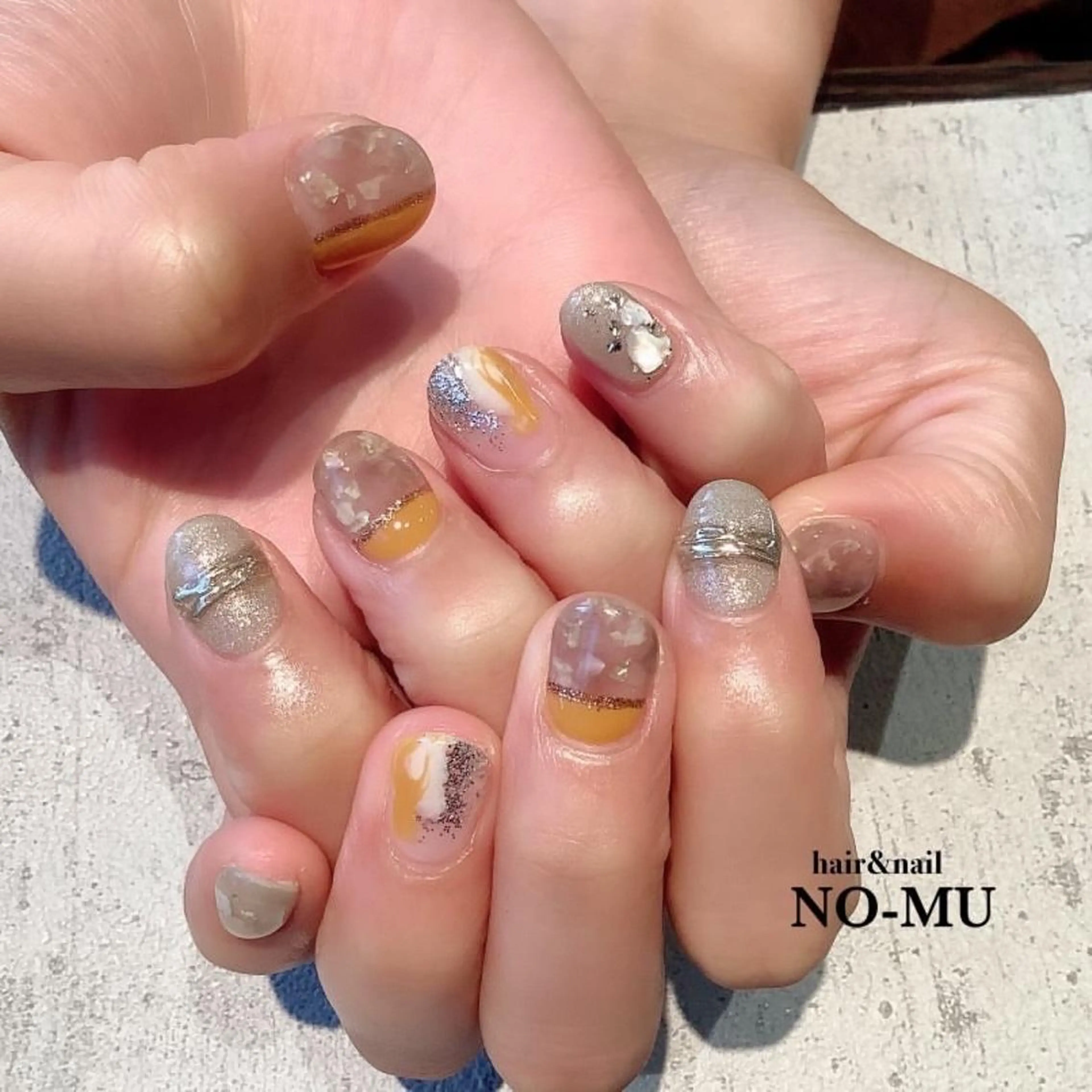 ネイル ハンドネイル hair＆nail NO-MU所属・hair＆nail NO-MUのネイルデザイン