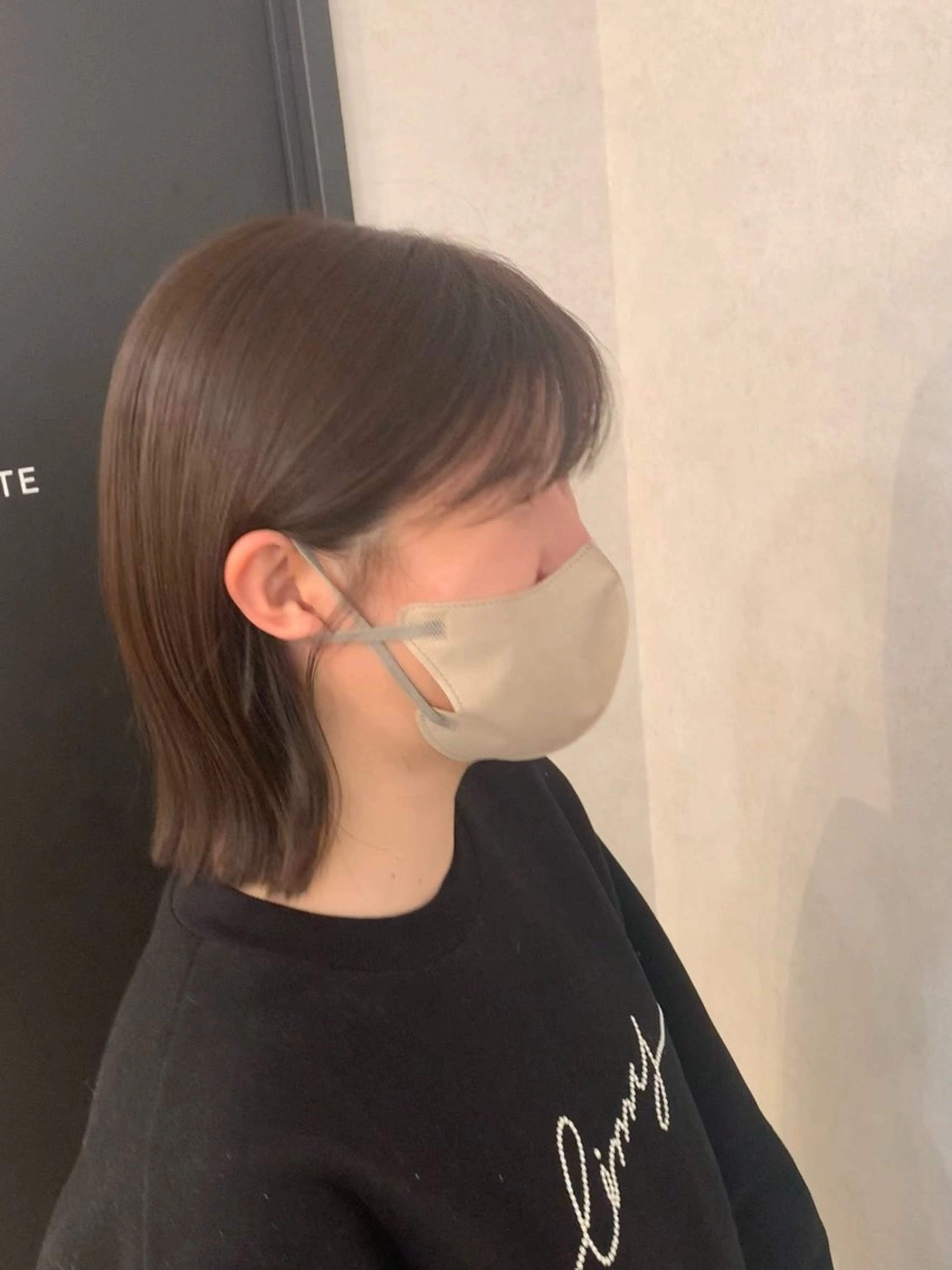 ミディアム ボブ YOHA HAIR GARDEN所属・臼井 真人のヘアスタイル