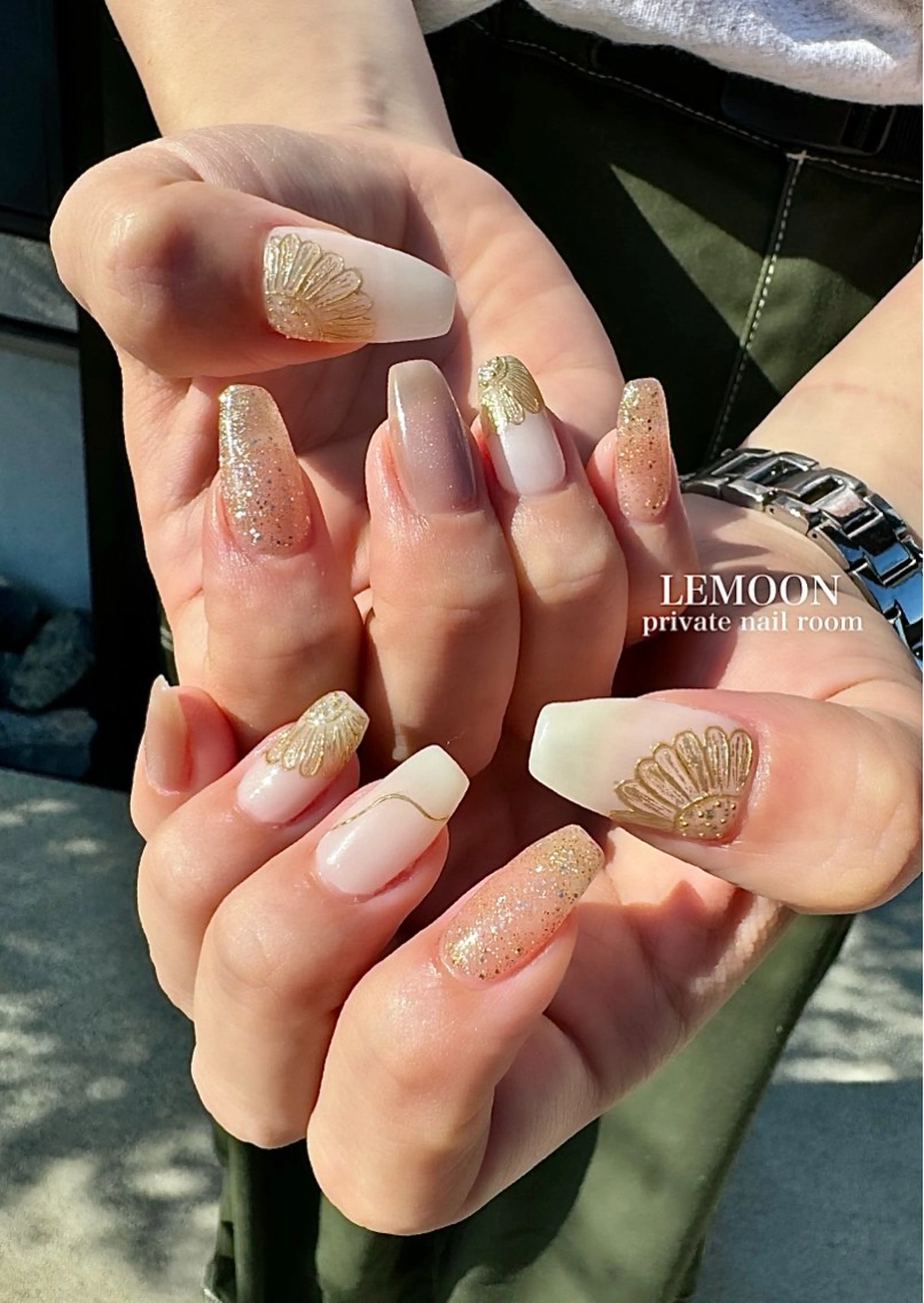 ネイル private nail salon　LEMOON所属・nail salon LEMOONのネイルデザイン