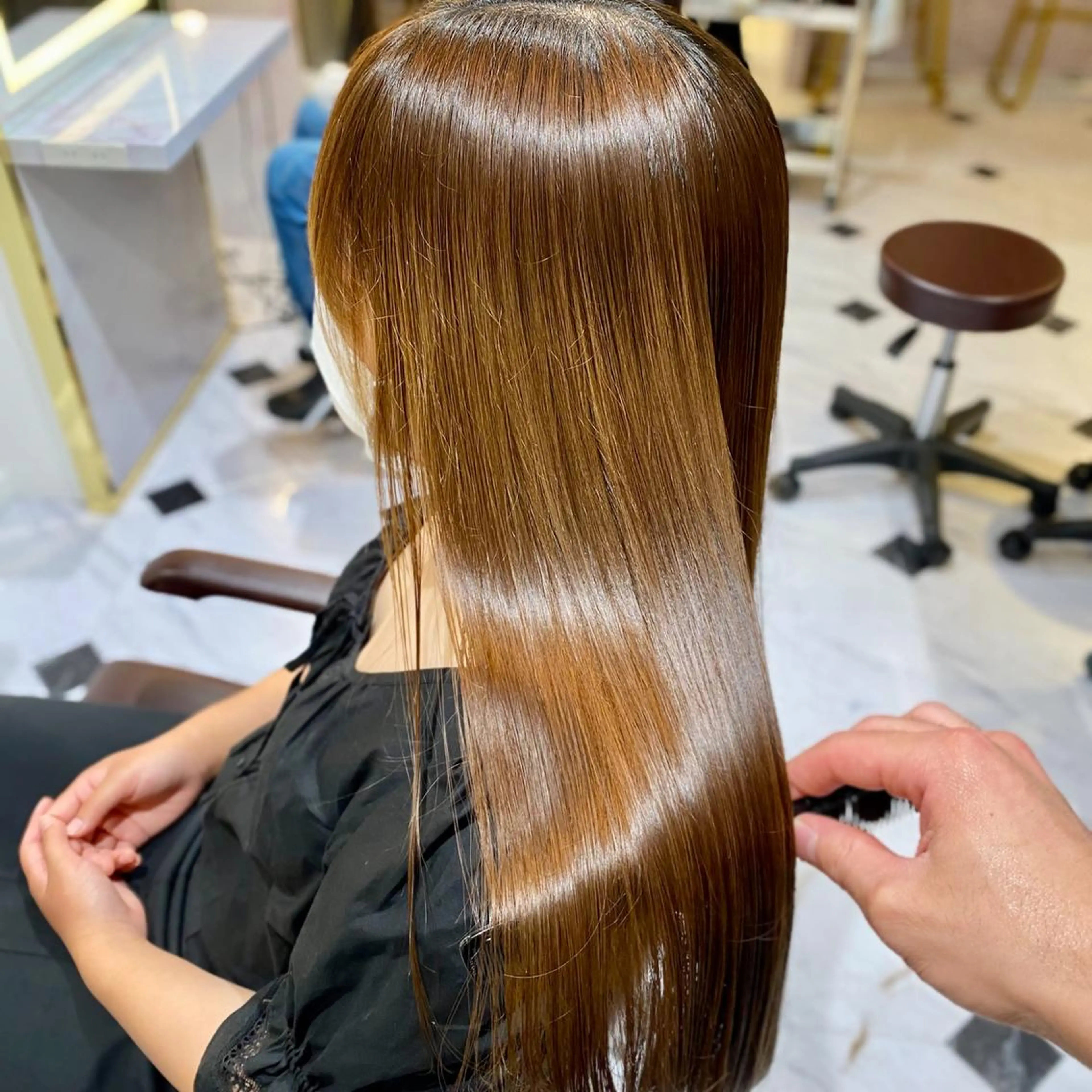 ロング トリートメント ekolu北梅田店所属・梅田中崎町髪質改善 /オキヒロト/エコルのヘアスタイル