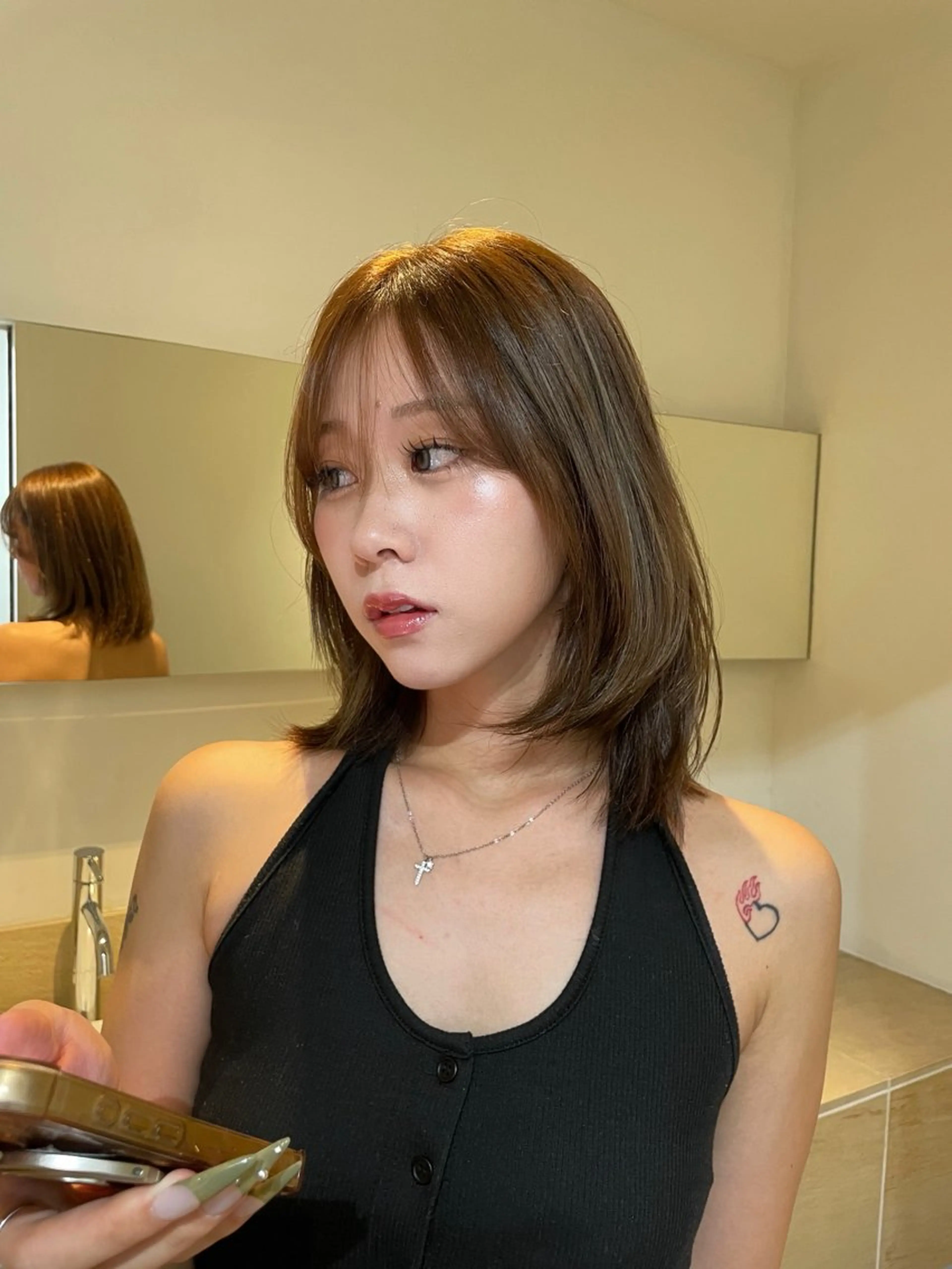 ミディアム ACQUA所属・カットモデル募集中！ ACQUA  eriのヘアスタイル