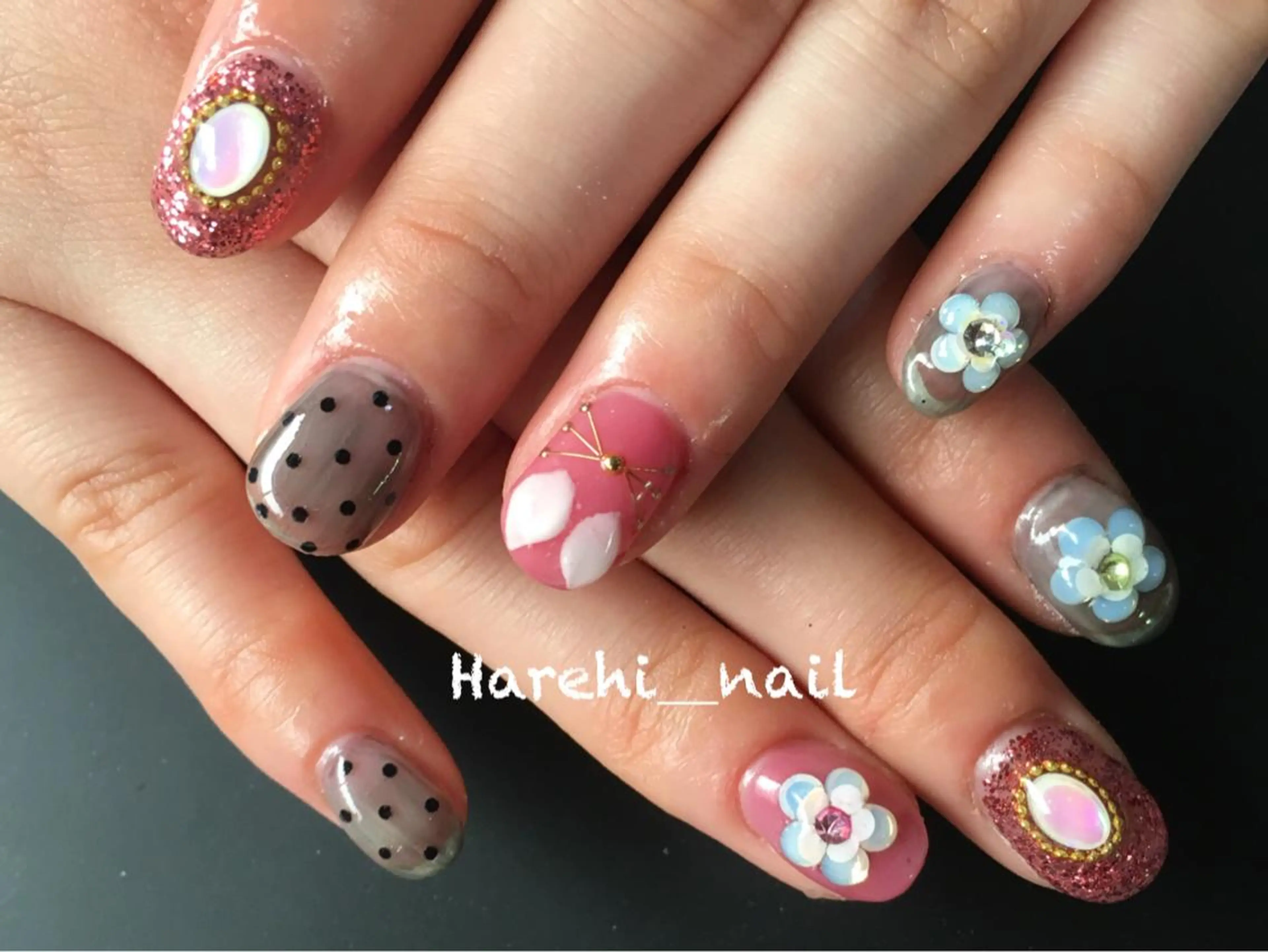 ネイル ハンドネイル Harehi_ nailのネイルデザイン