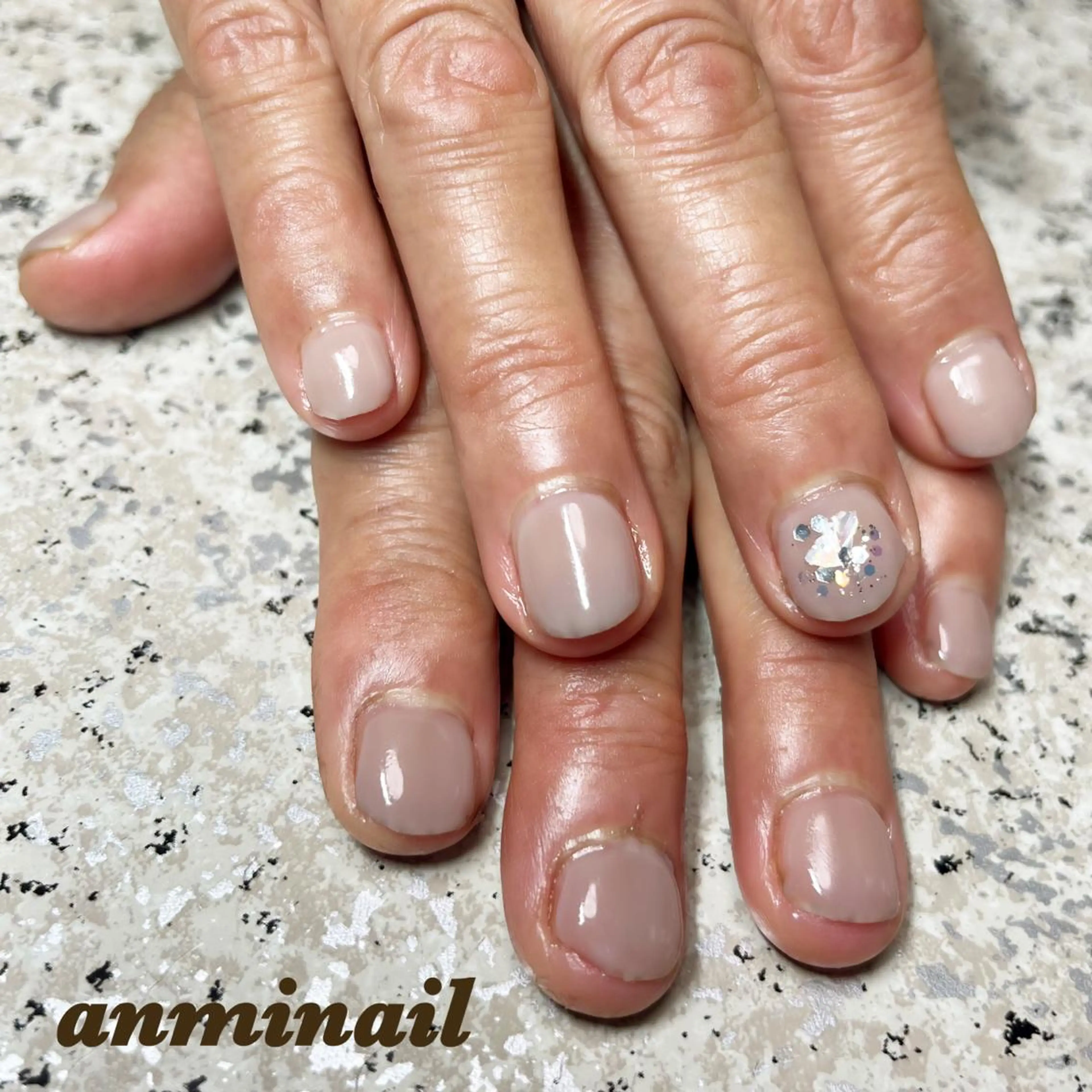 ネイル アートネイル ワンカラーネイル 野宮 和美のネイルデザイン