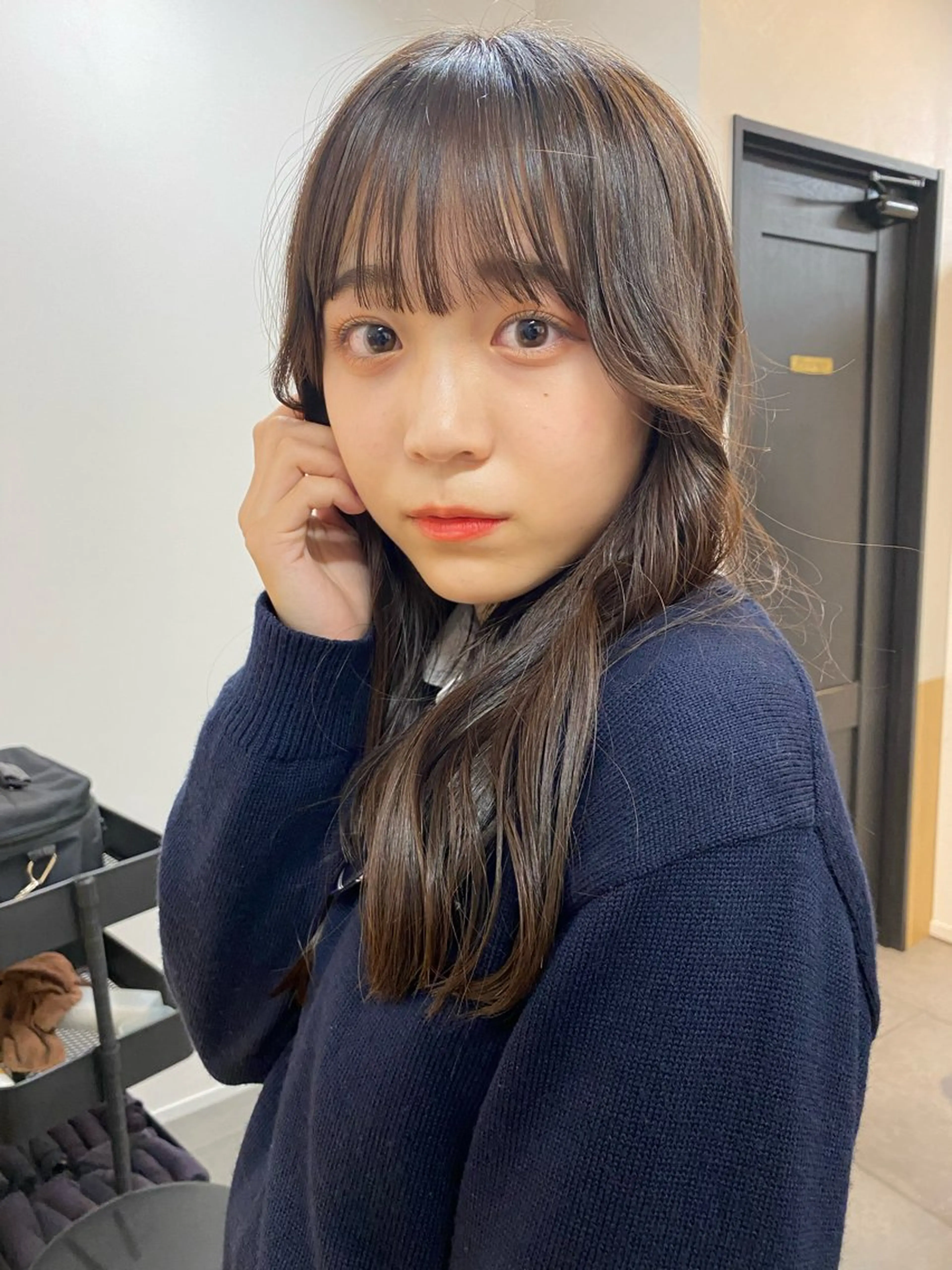 ロング 縮毛矯正、髪質改善 肘以上無料のヘアスタイル