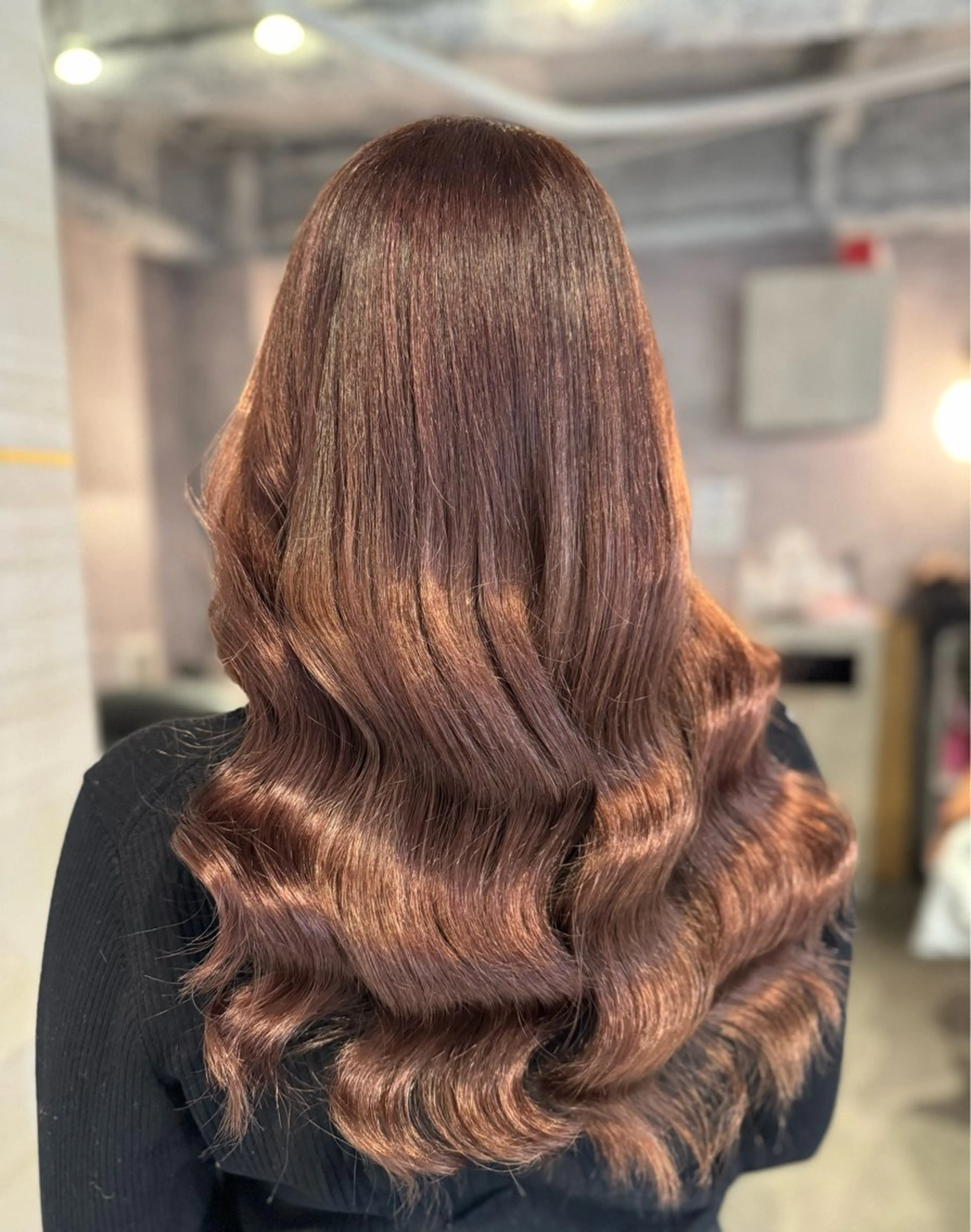 ロング カラー 🩶mana🩶艶髪 /カラーオンカラーのヘアスタイル