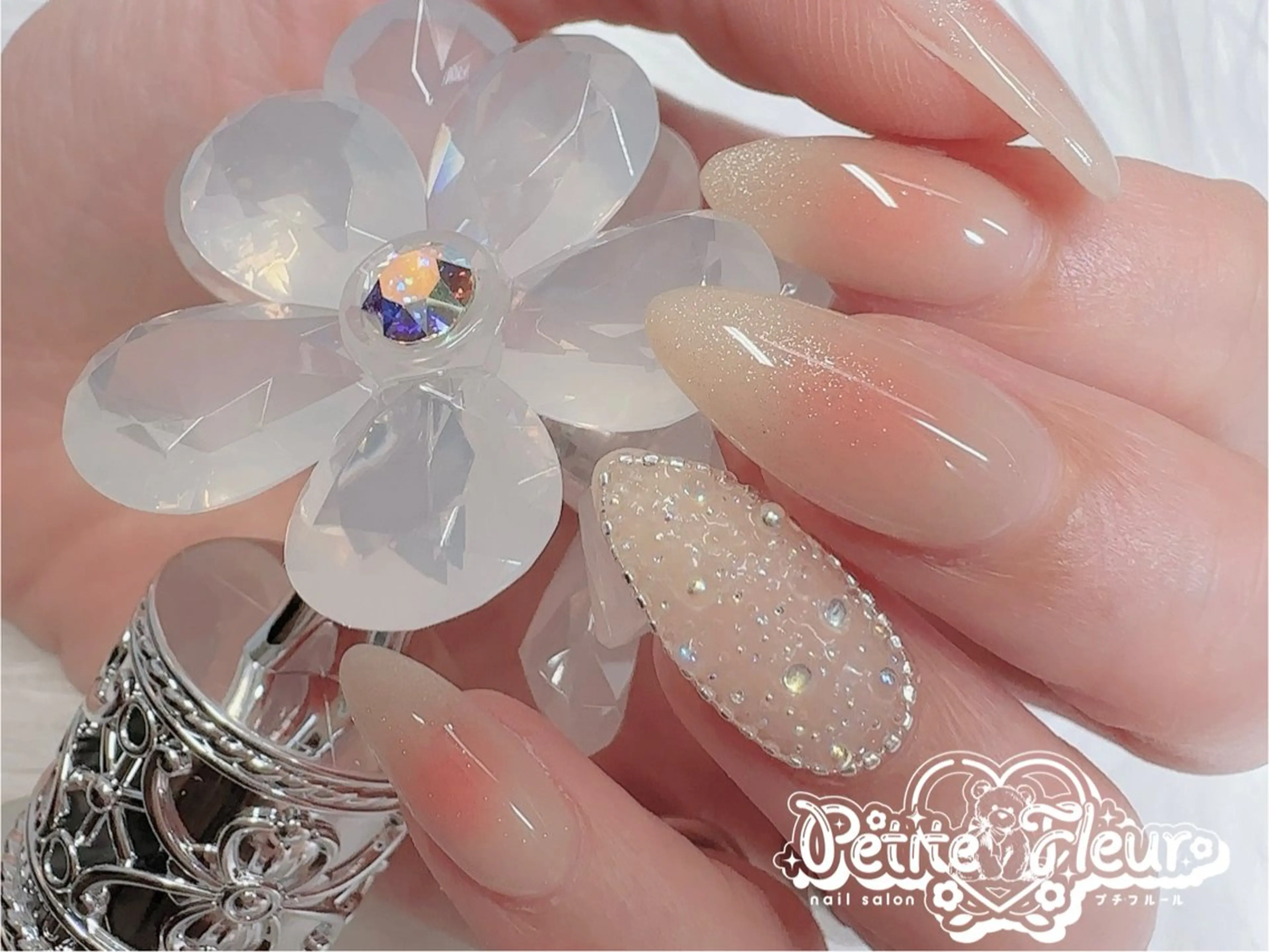 ネイル ハンドネイル ❁⃘*。Petite fleur❁⃘*りさのネイルデザイン