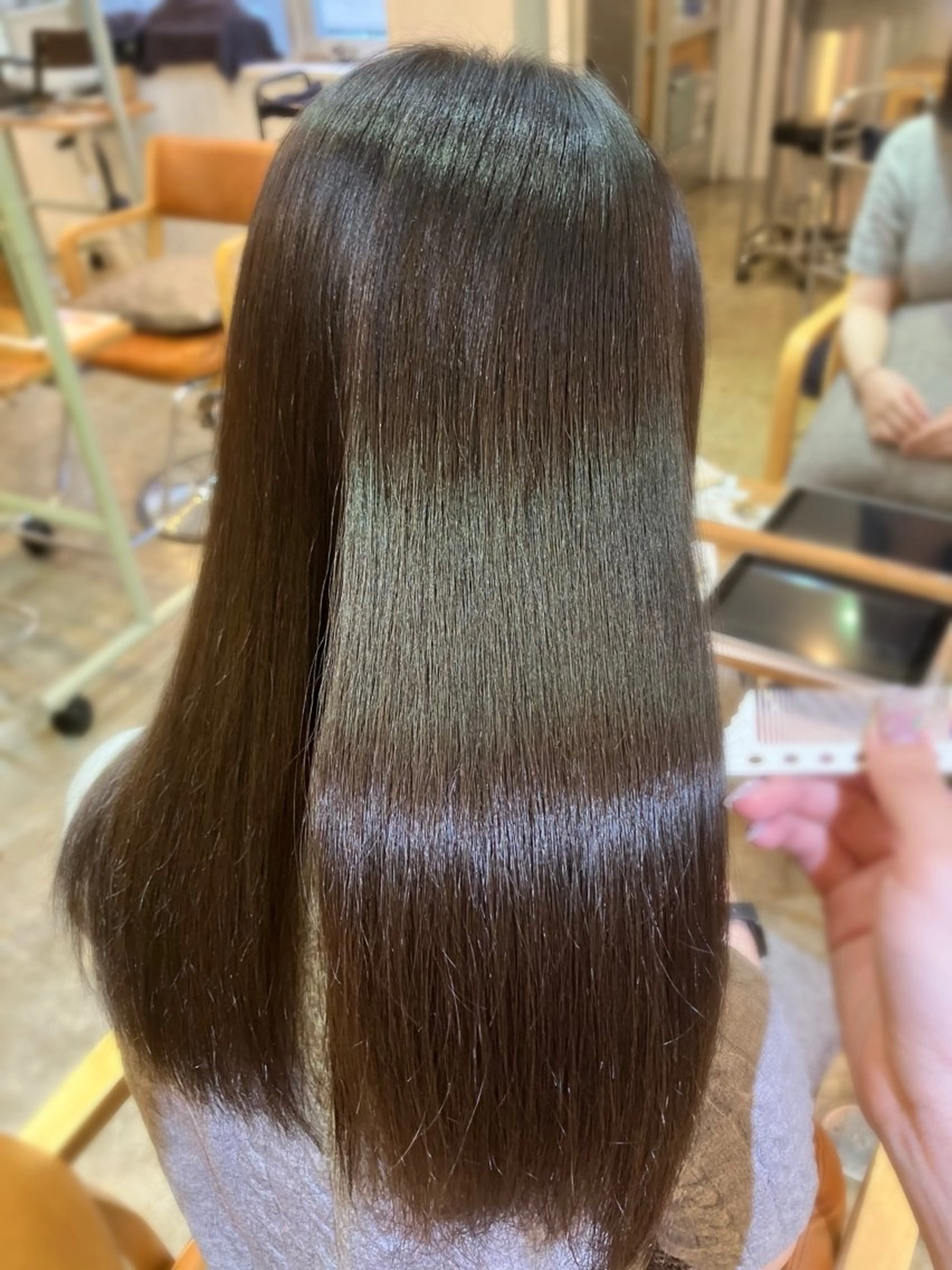 ロング 縮毛矯正 縮毛矯正 🫧縮毛矯正支持率 No.1 ほのか🫧のヘアスタイル