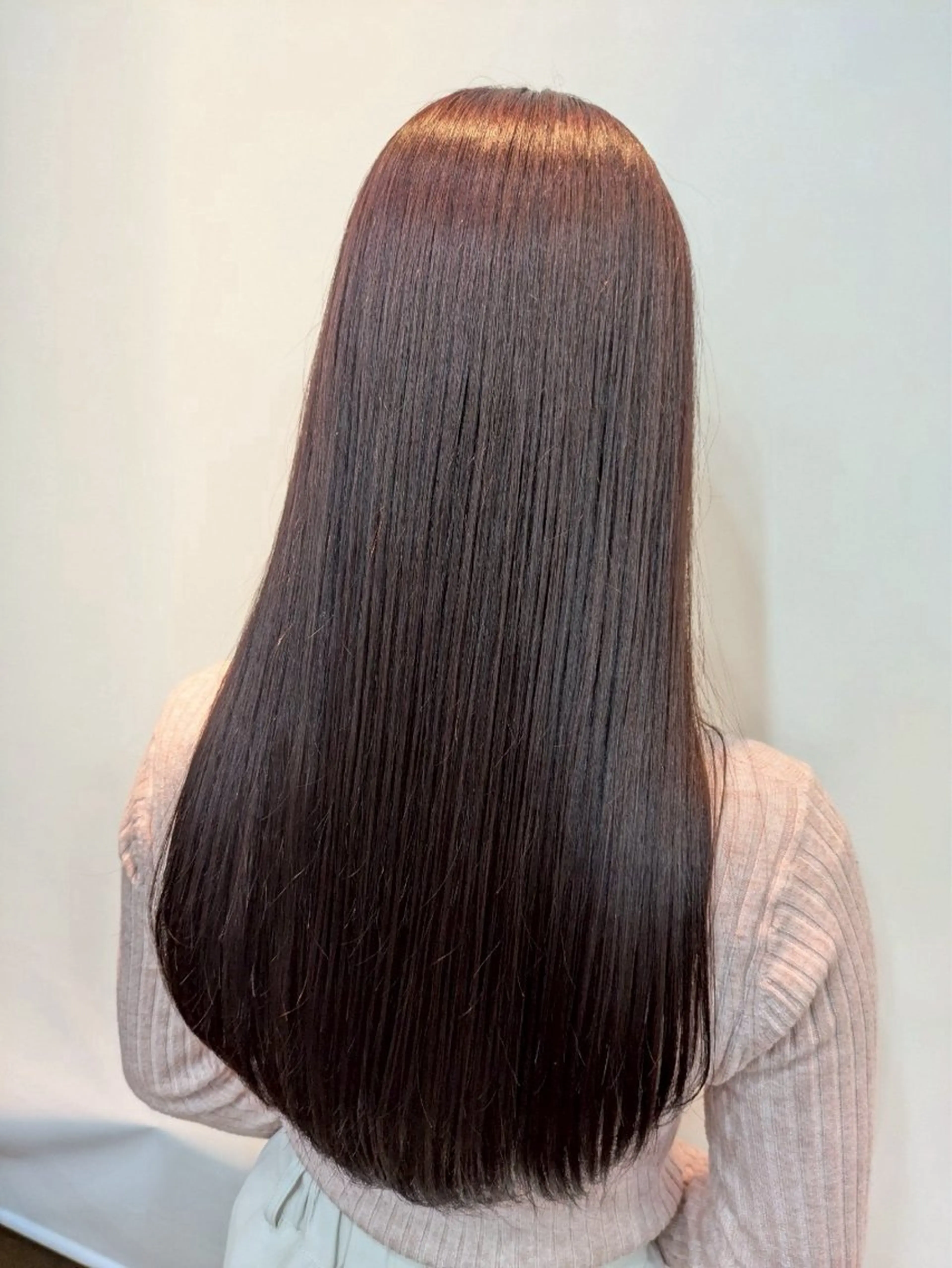 ロング ヘアカラー トリートメント 倉澤 愛理のヘアスタイル