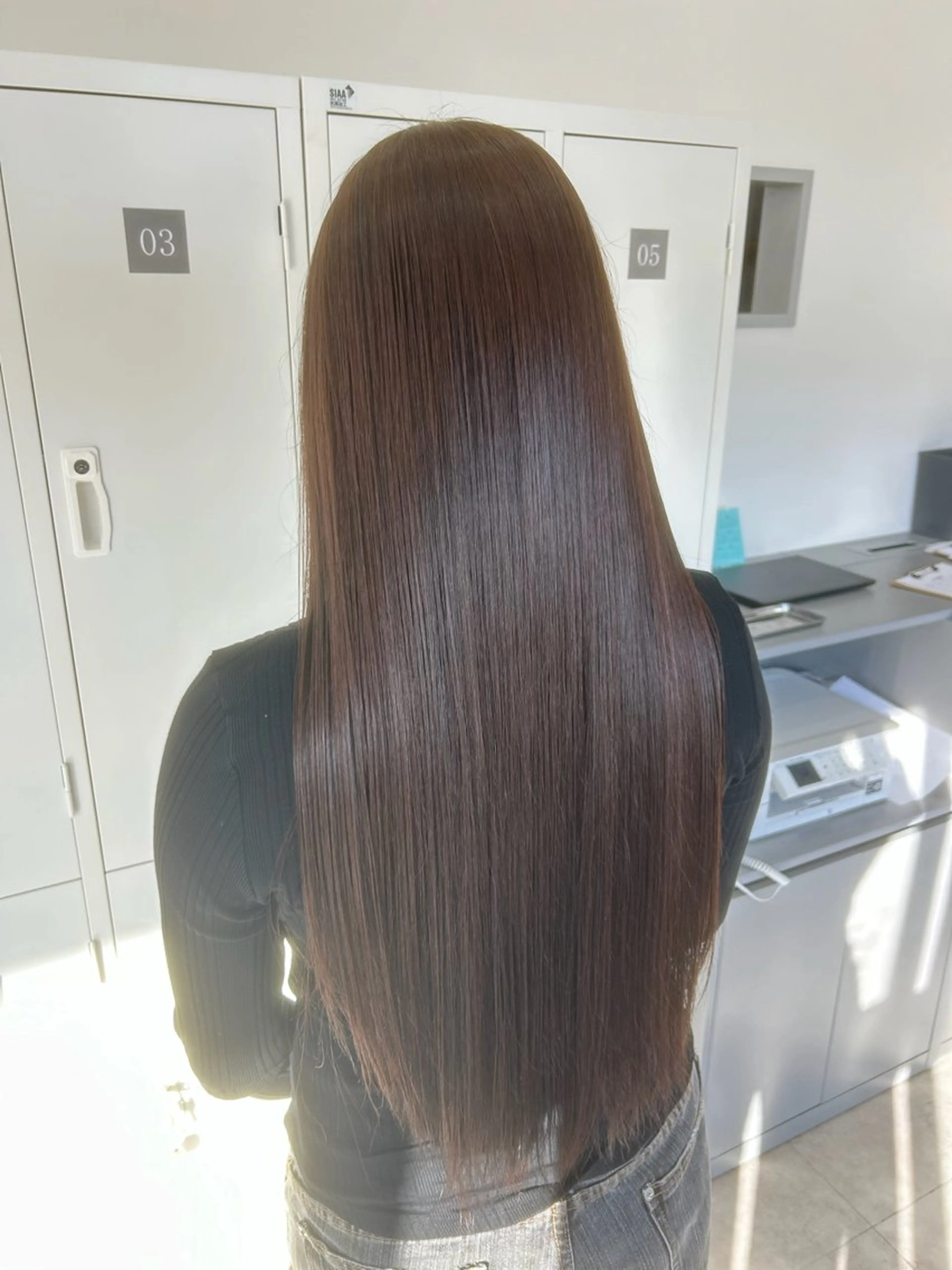 ロング カラー ヘアカラー トリートメント 田辺 愛莉のヘアスタイル