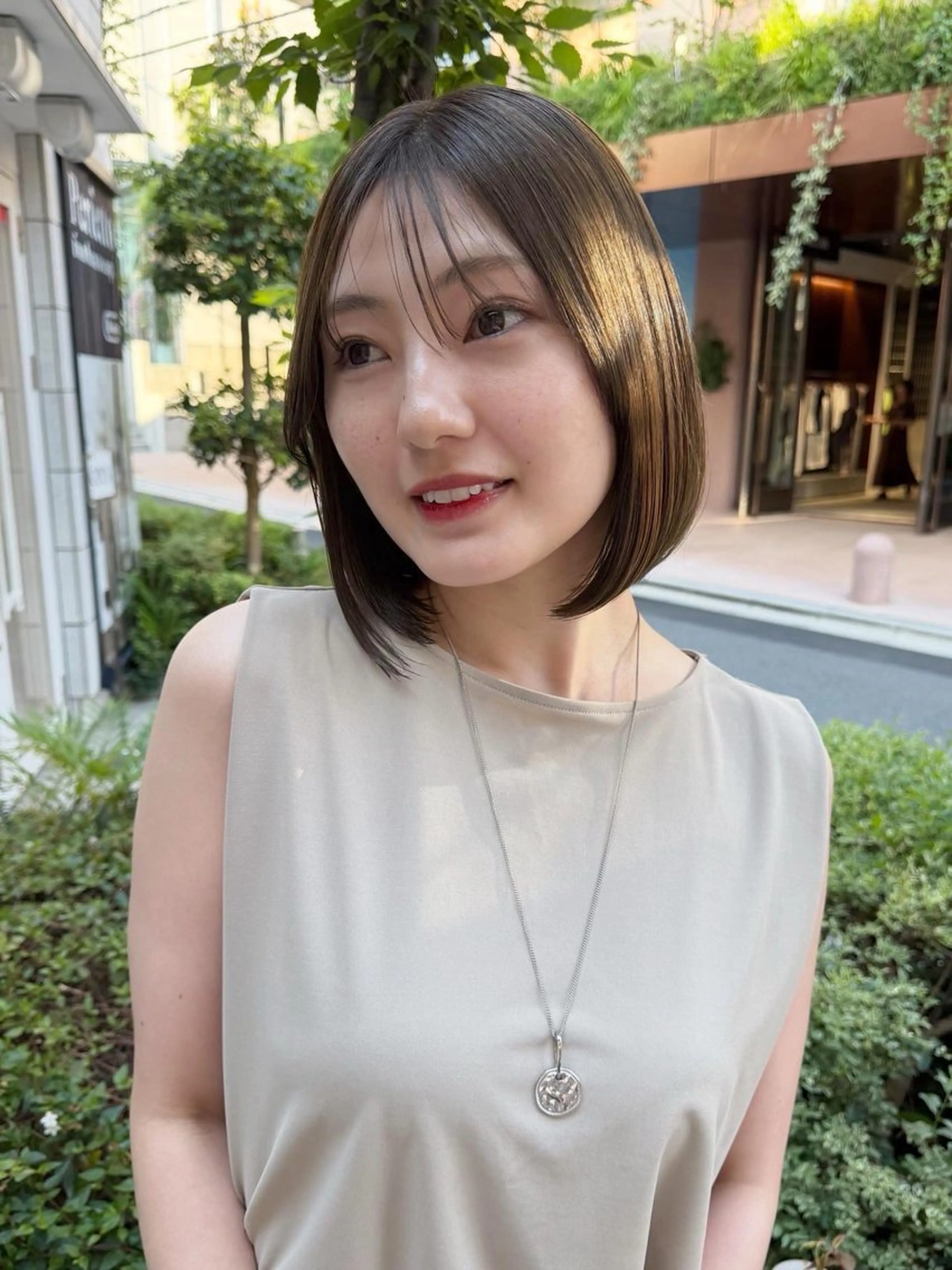 ショート カラー カット ヘアカラー RorriM natsuのヘアスタイル