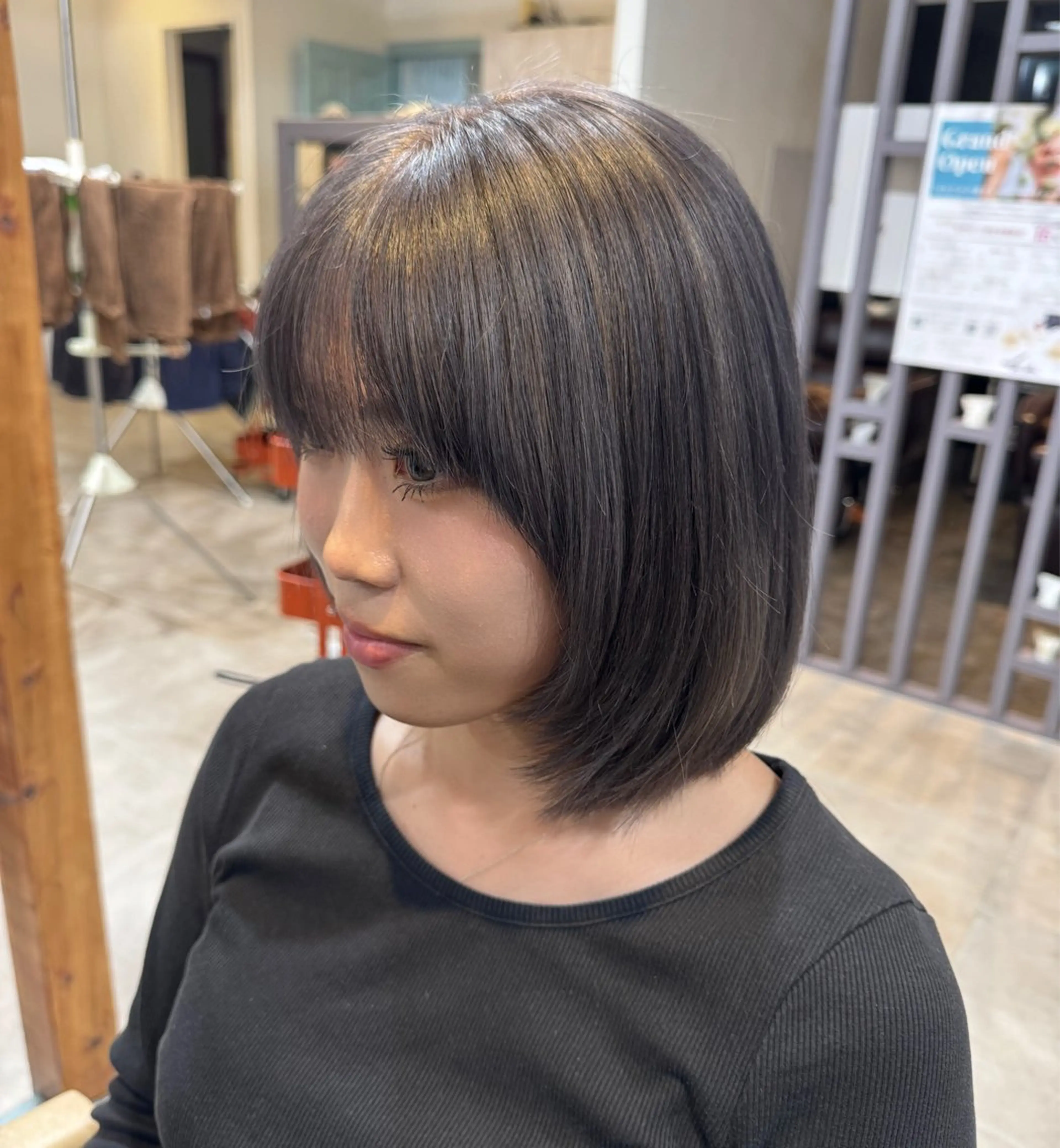 ミディアム カラー 🌸無料カット🌸 河住うららのヘアスタイル