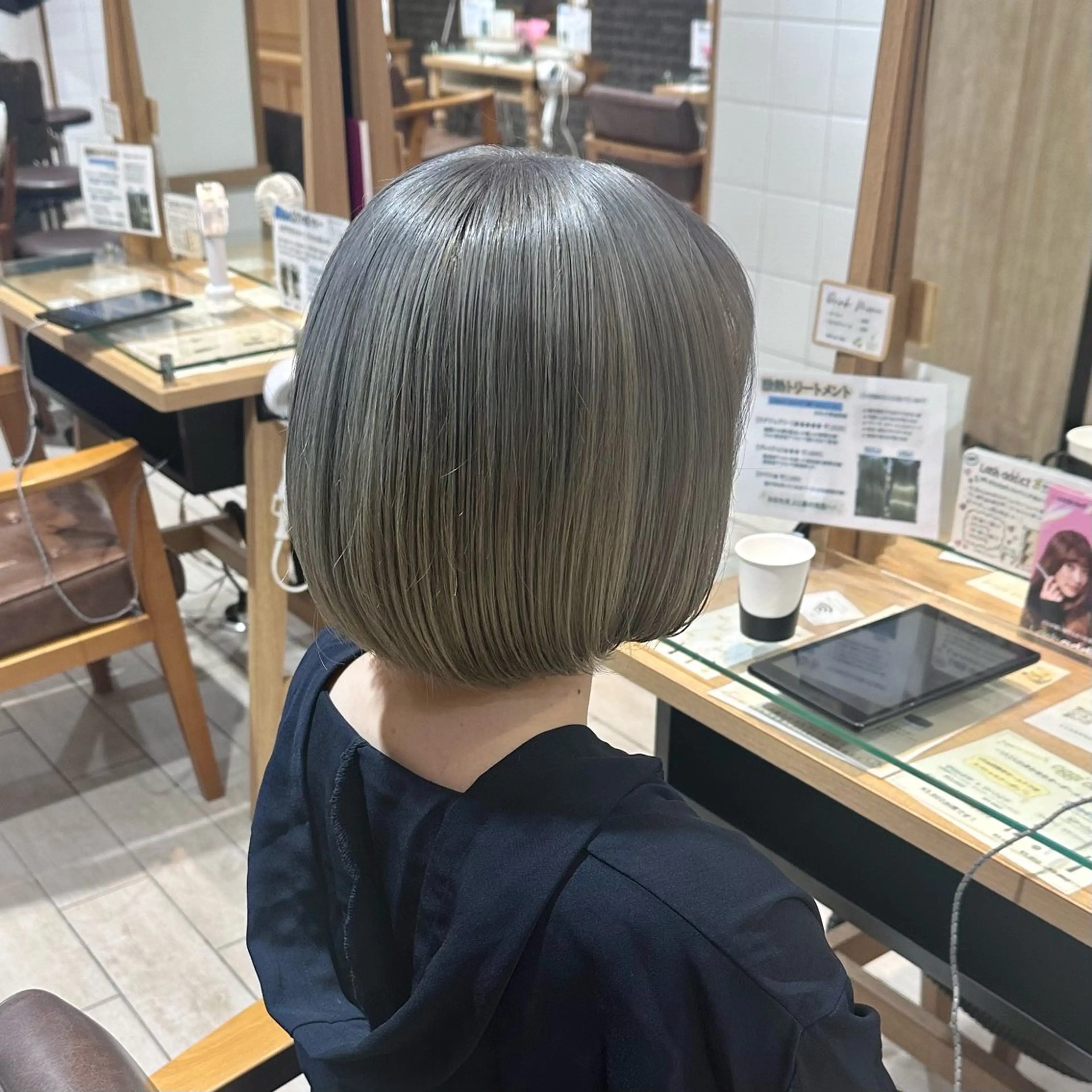ショート ボブ Yui カットモデル募集中のヘアスタイル