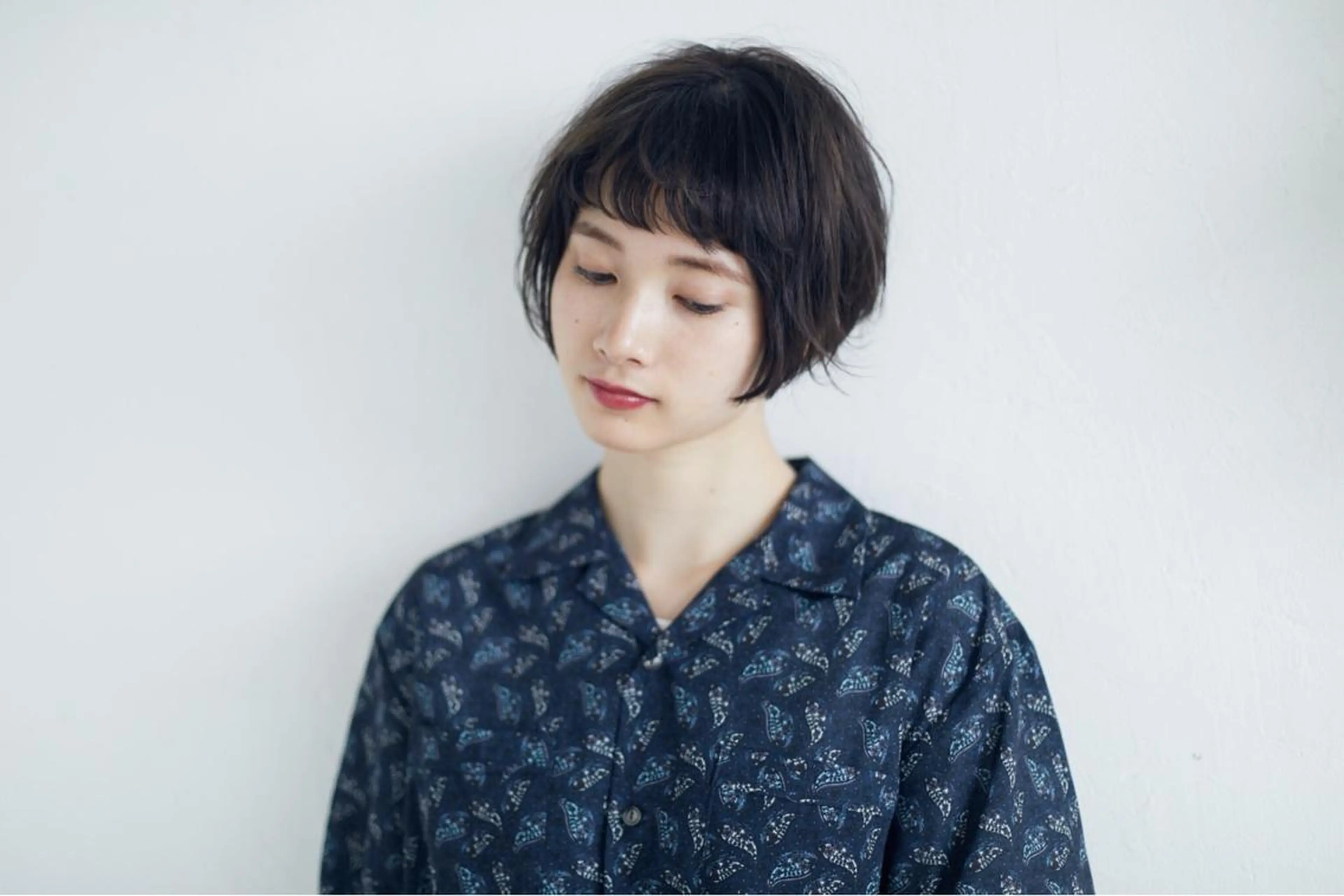 ショート パーマ THE DAY所属・AKI HASHIMOTOのヘアスタイル