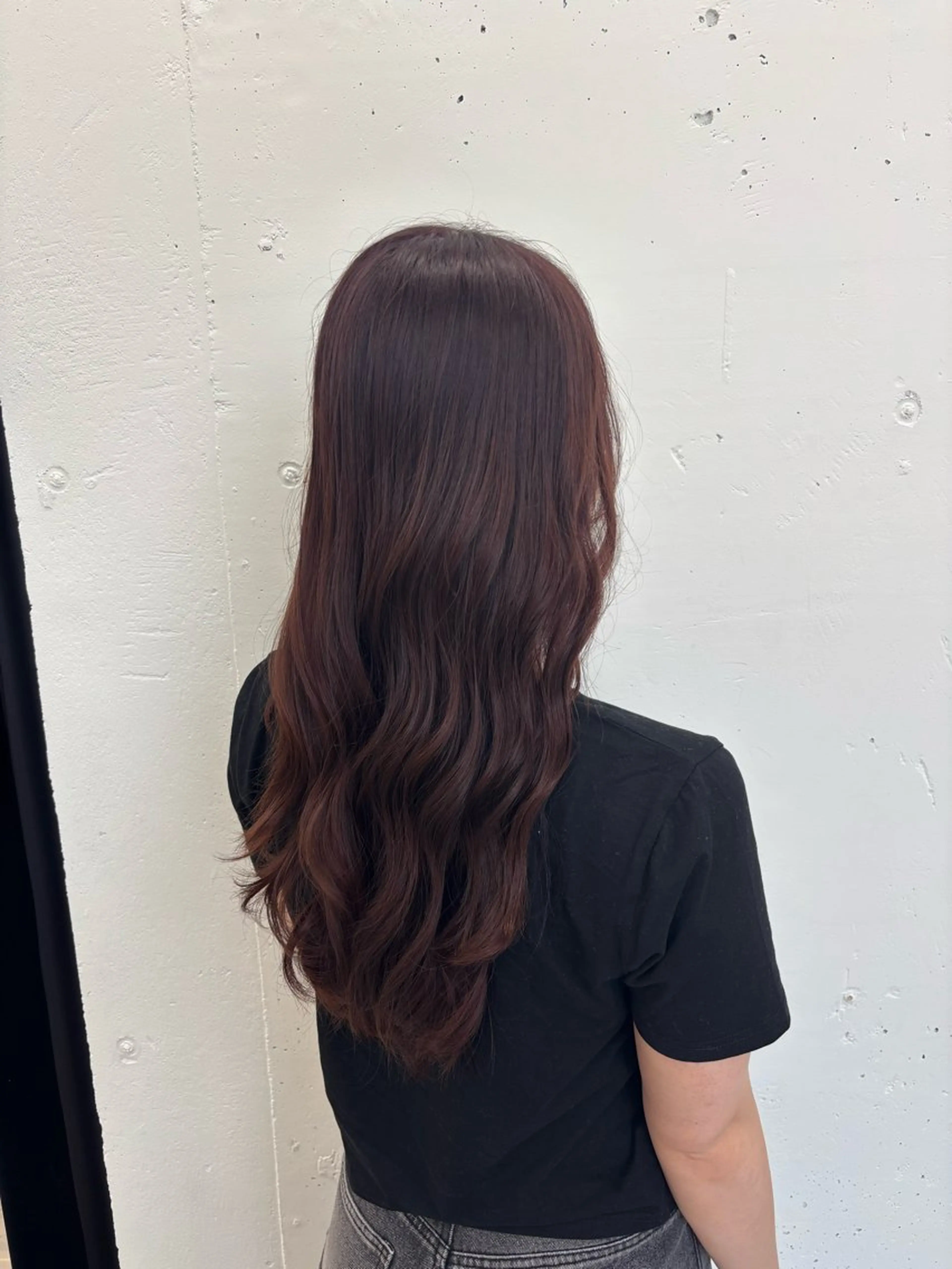 ロング カラー ブラウンカラー レッドカラー レッドブラウン ヘアカラー トリートメント ヘッドスパ 🌼あいり🌼 JILLSTUDIOのヘアスタイル