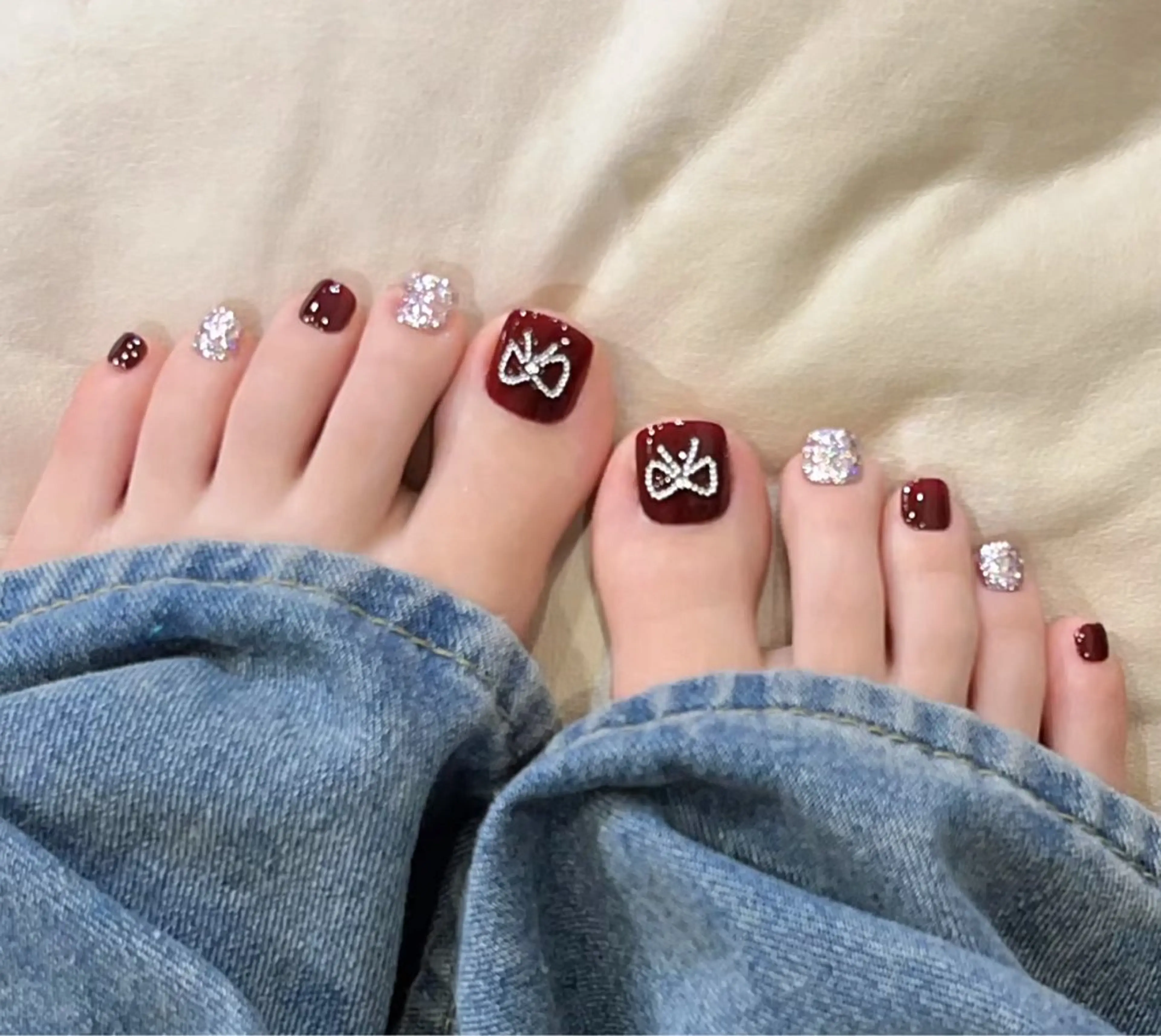 ネイル フットネイル 長さだし専門店 ROKANAILのネイルデザイン