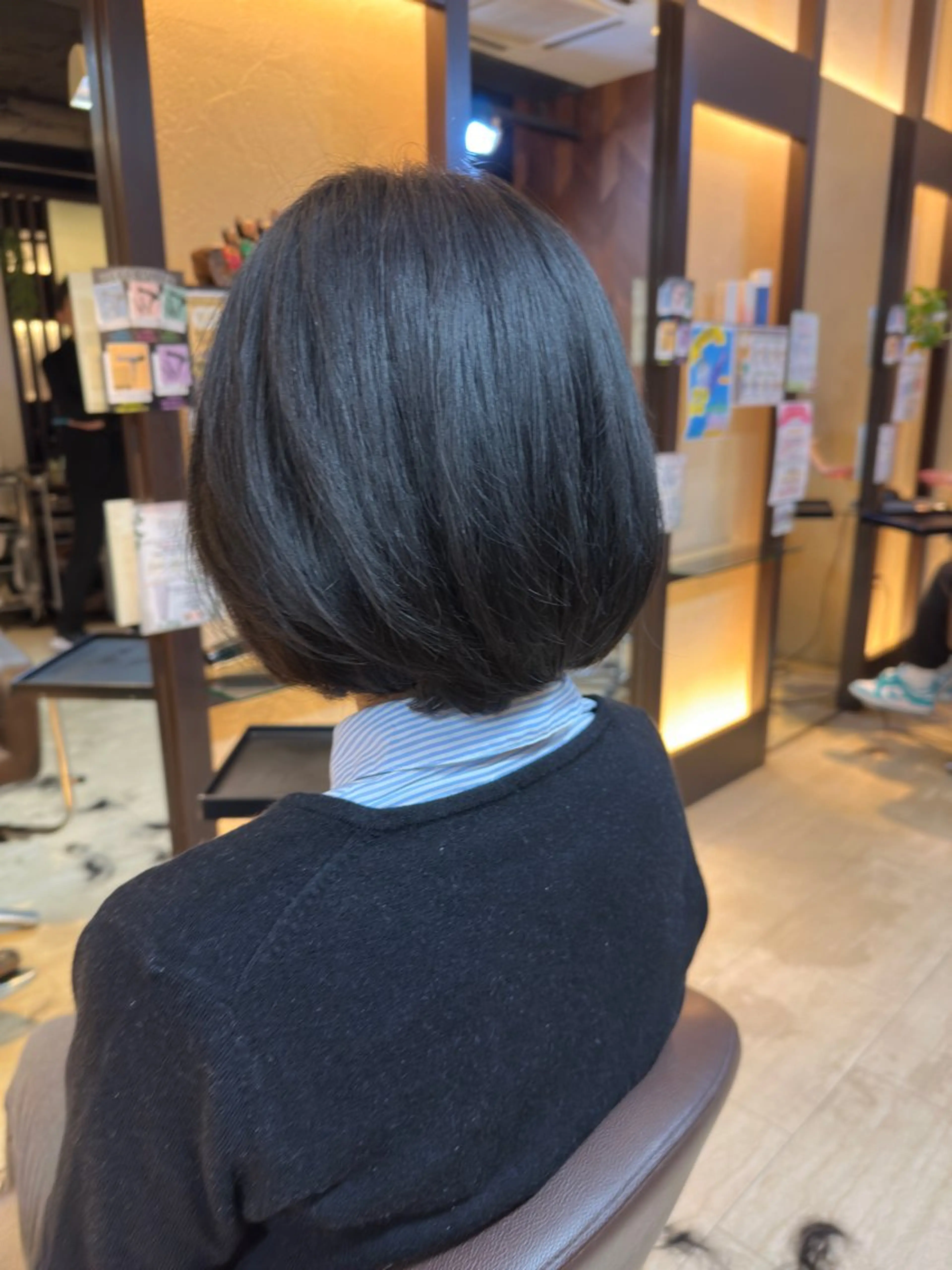 ショート くびれヘア くせ毛 ショートヘア カット トリートメント ヘッドスパ レイヤーボブ/ 髪質改善/佐々木駿弥のヘアスタイル