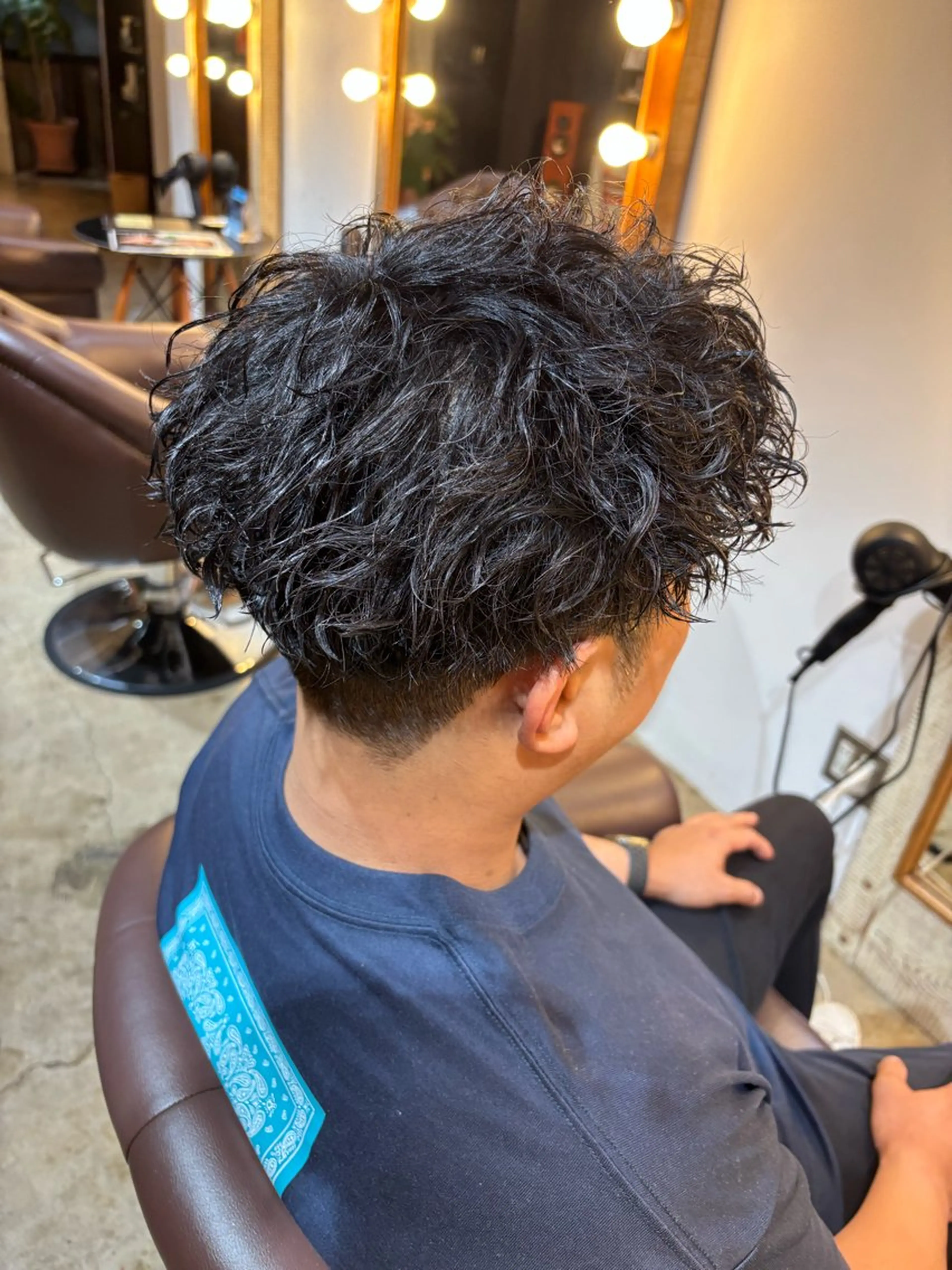 パーマ メンズ パーマ 平川 海夢のヘアスタイル