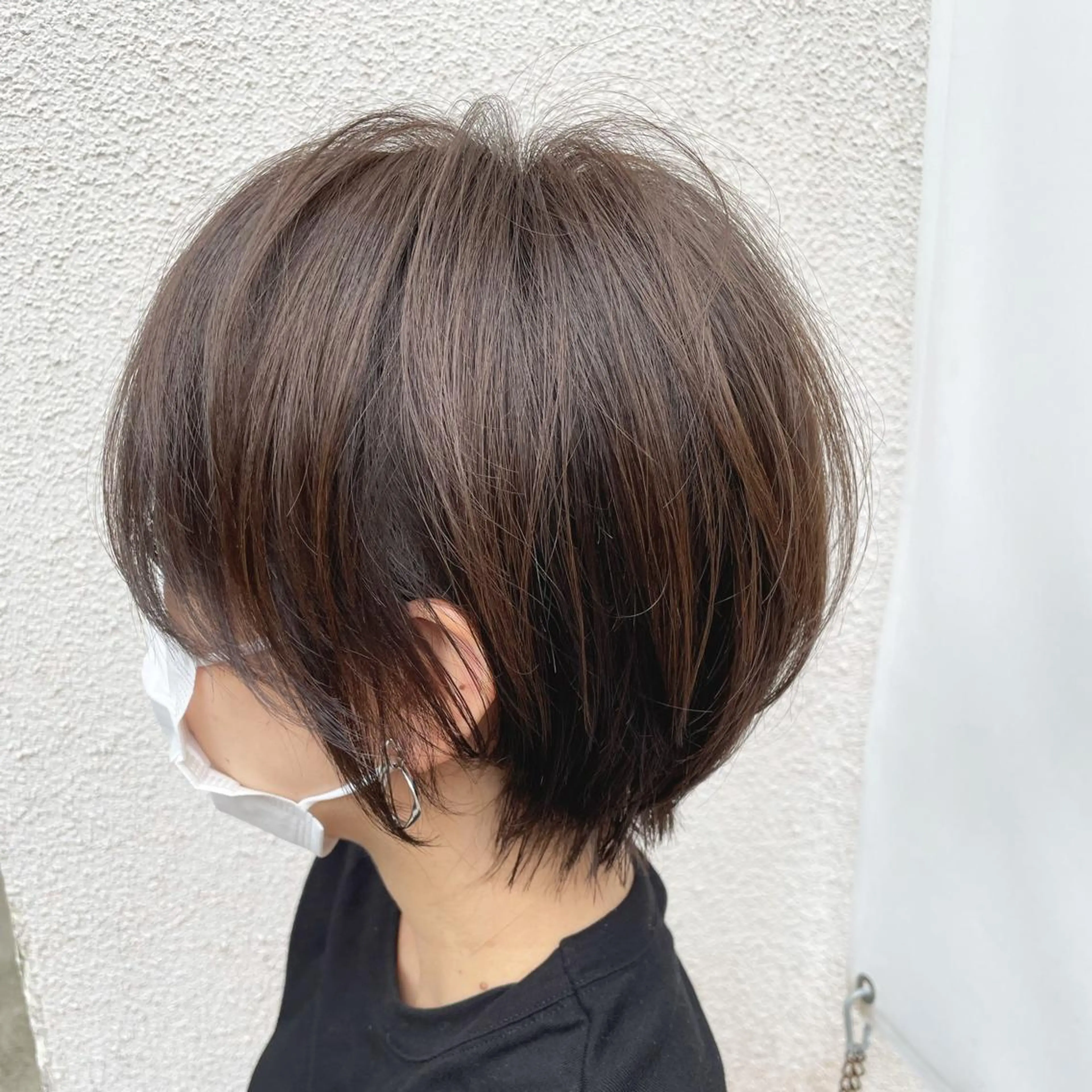 ショート カラー Le un所属・Leun（ルアン） 奥村綾菜のヘアスタイル