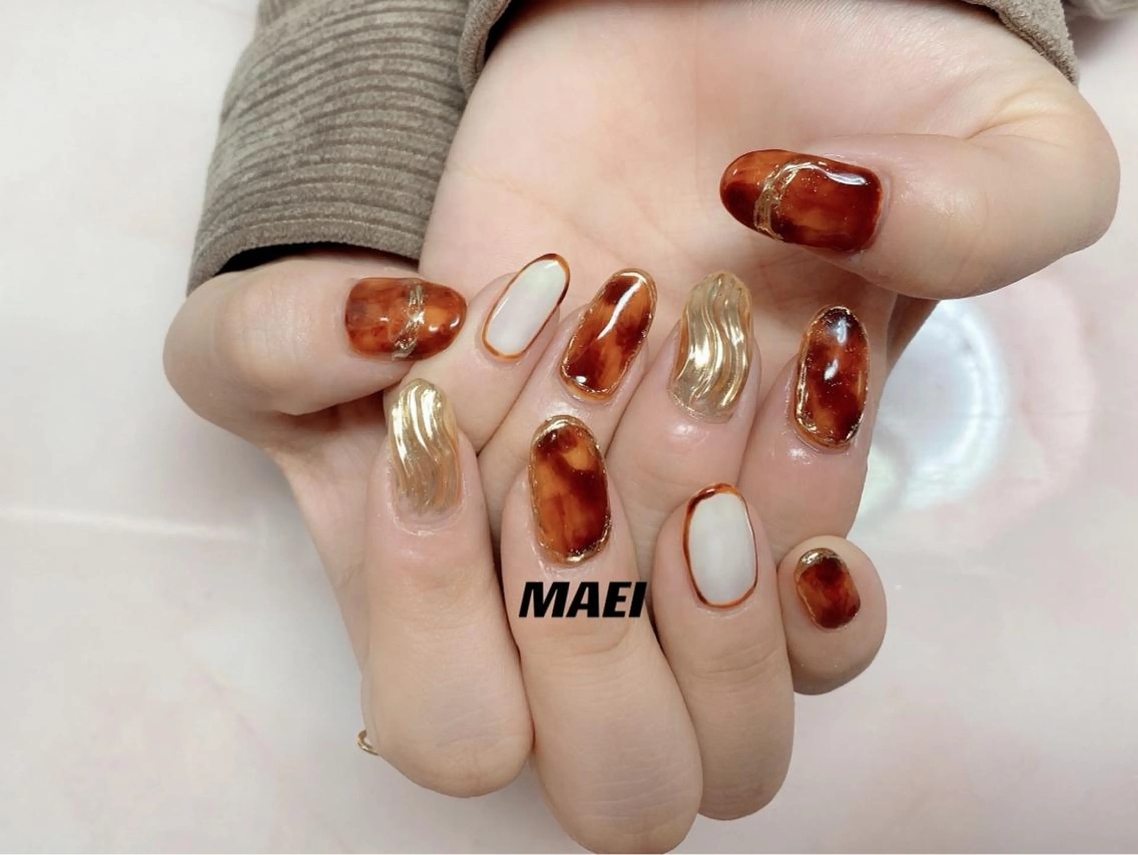 超🉐スカルプ持ち込みデザイン(シンプルデザイン)の写真