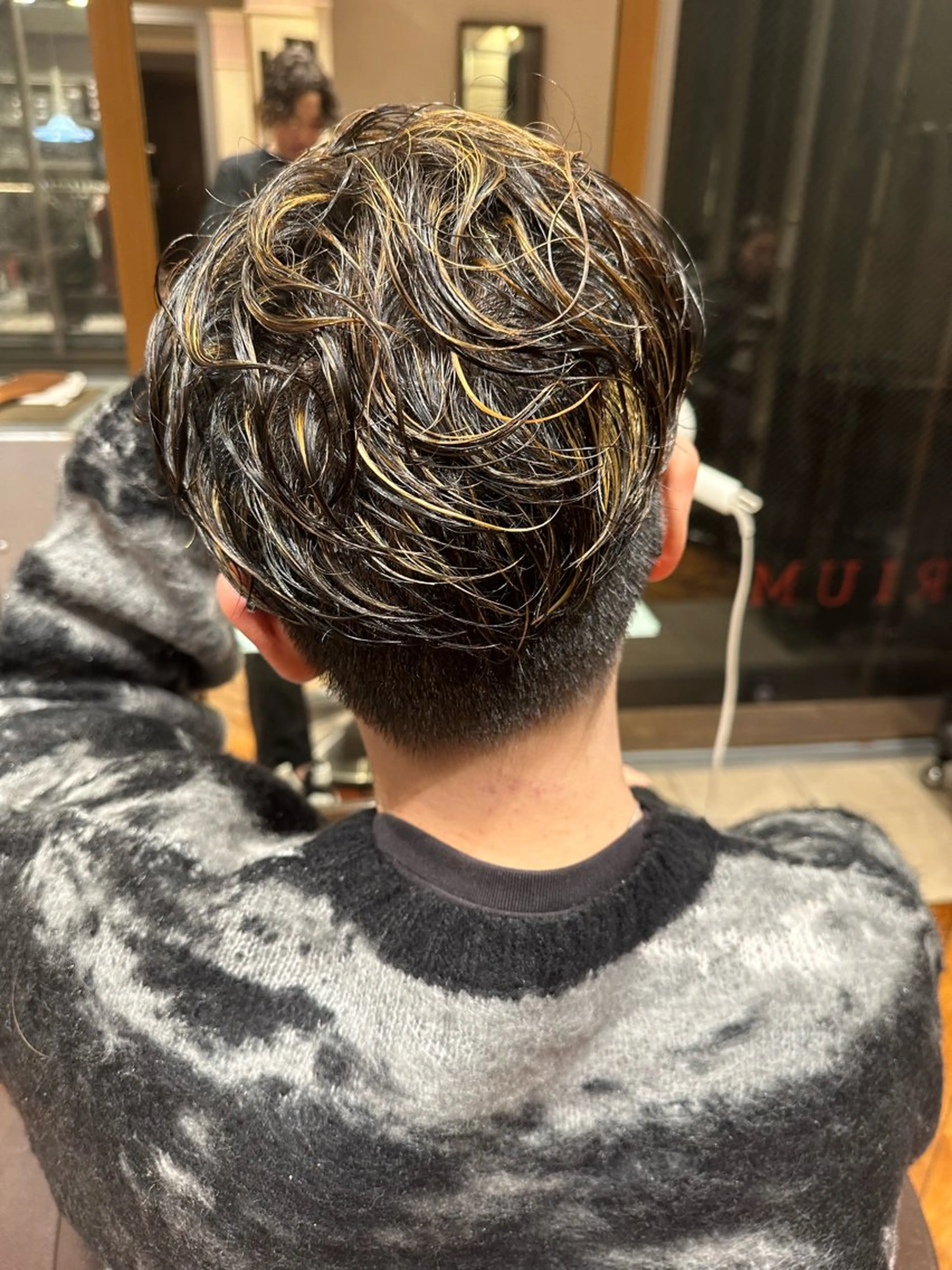 メンズ BEAUTRIUM梅田所属・渡邉 真生のヘアスタイル