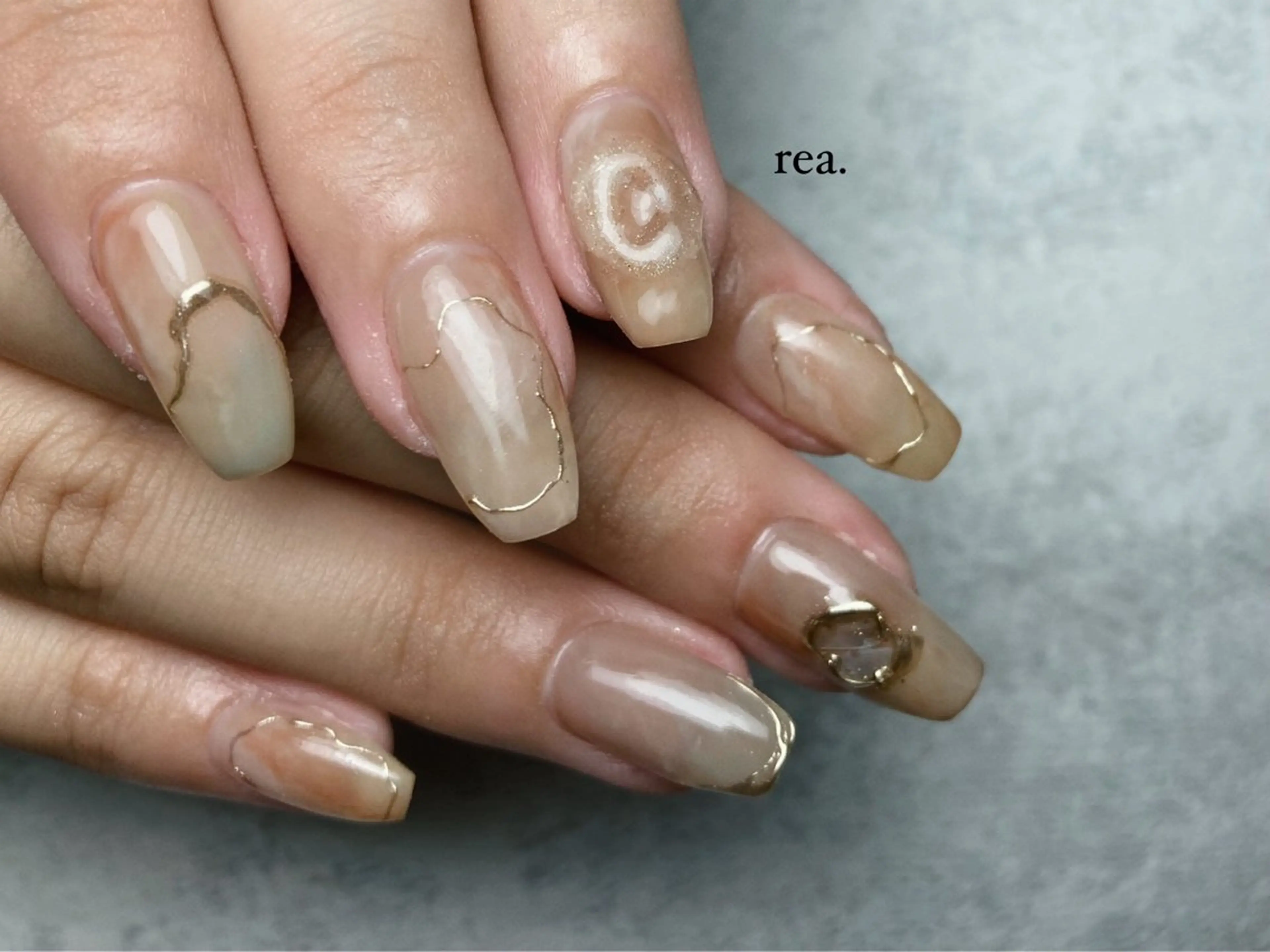 ネイル ハンドネイル フットネイル rea .のネイルデザイン