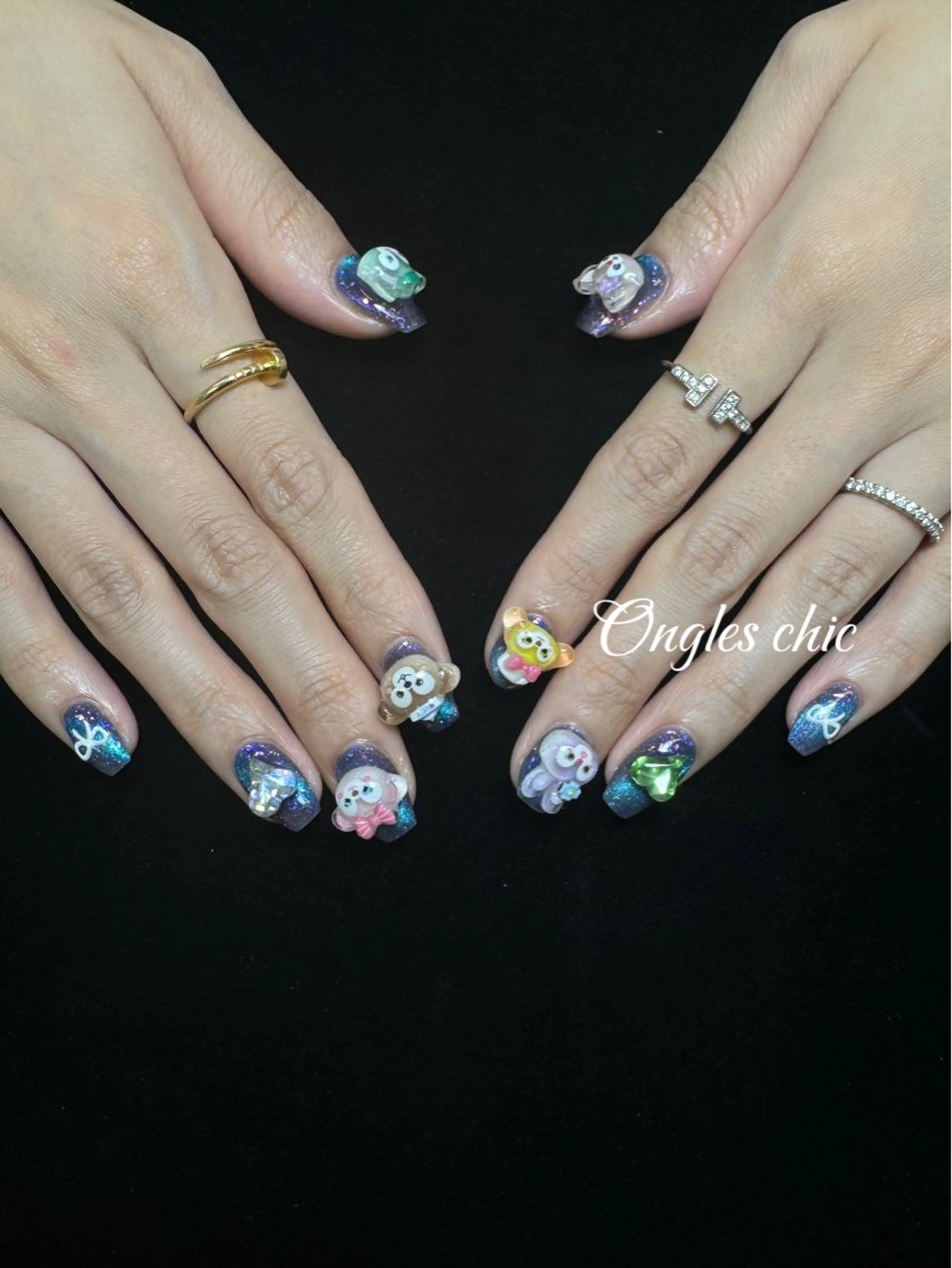 ネイル ハンドネイル ongles chicのネイルデザイン