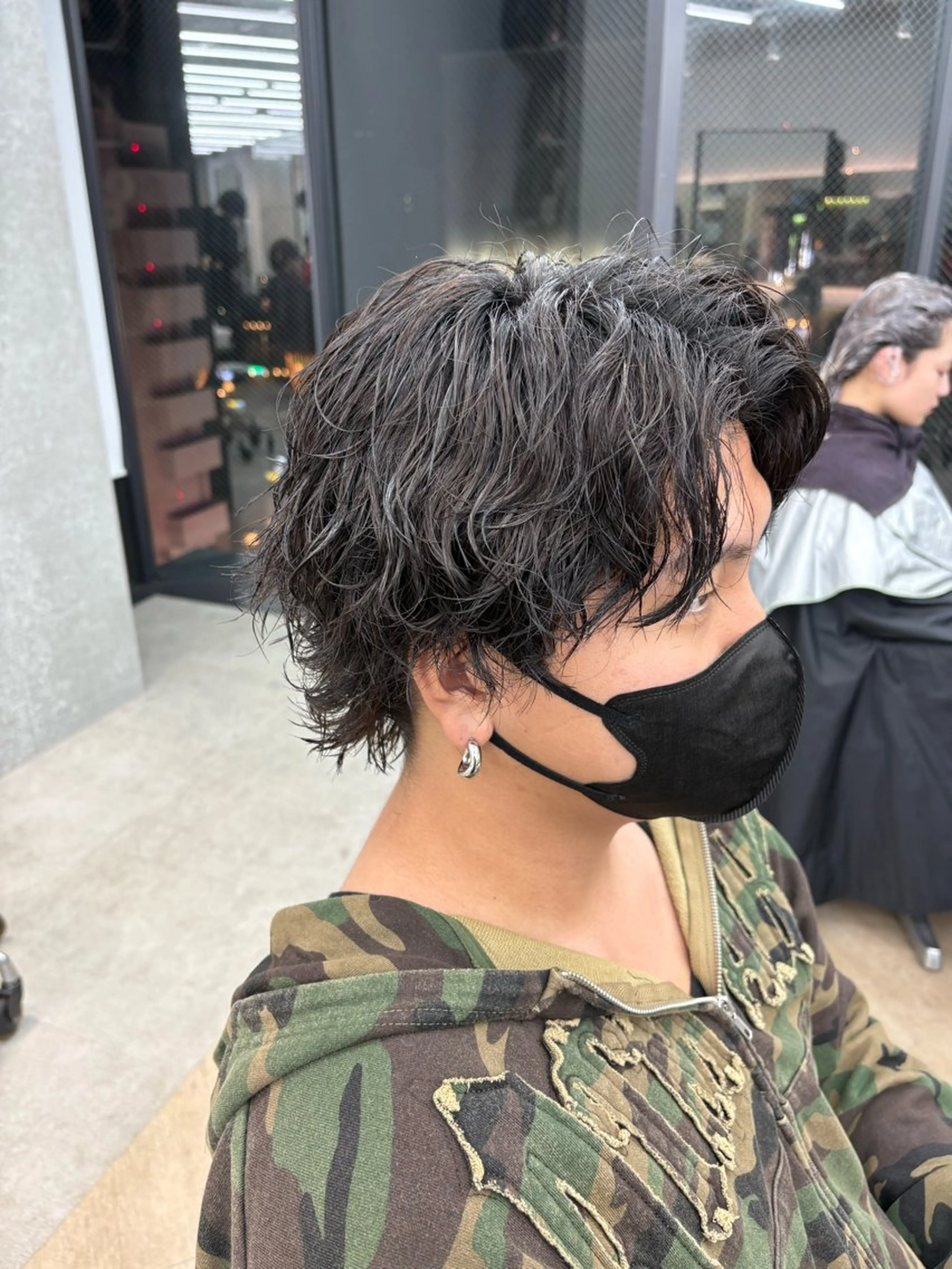 パーマ メンズ カット パーマ 🌀toa/波巻き✨ /メンズパーマ／栄のヘアスタイル