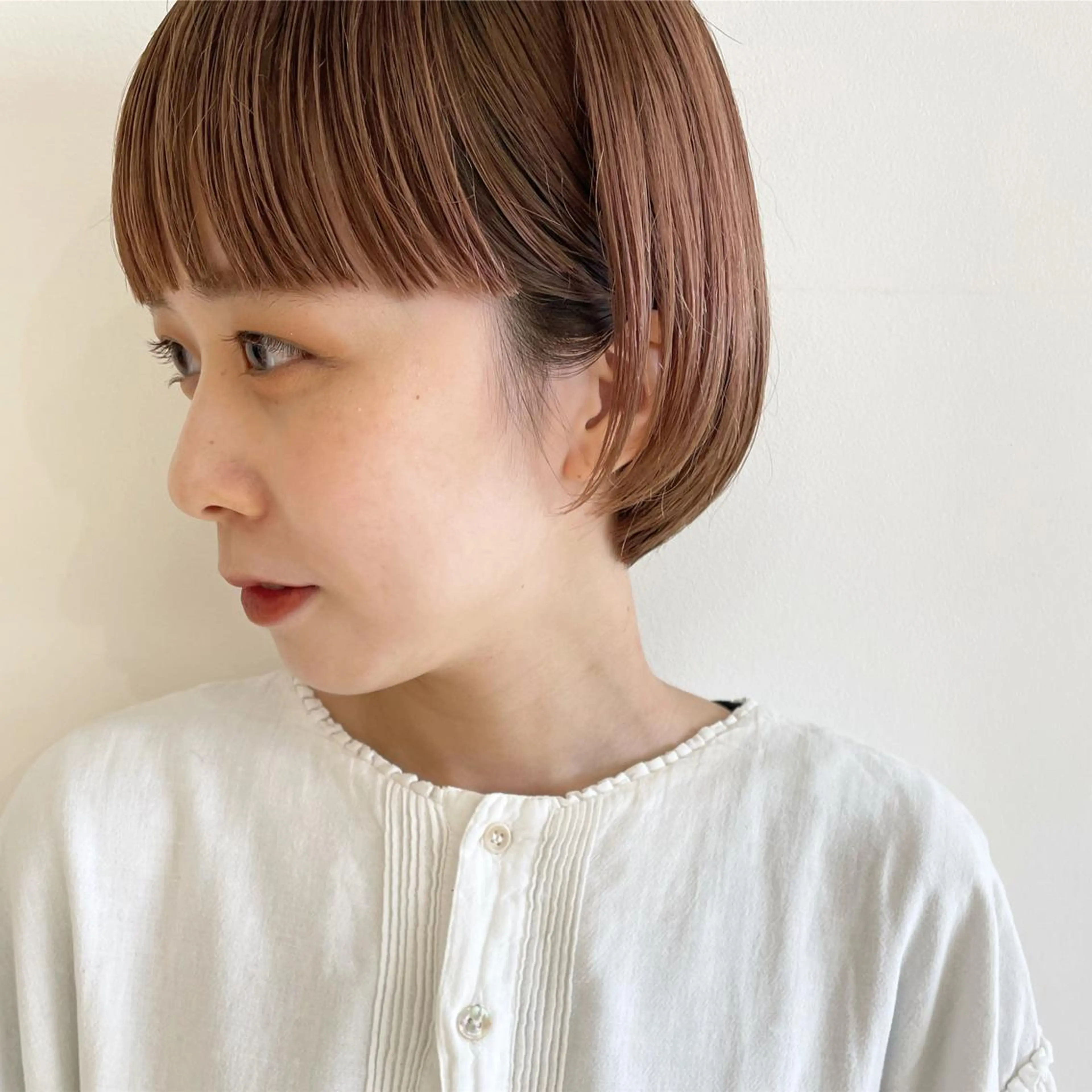 ショート カラー カット ヘアカラー ヤマモト マイのヘアスタイル